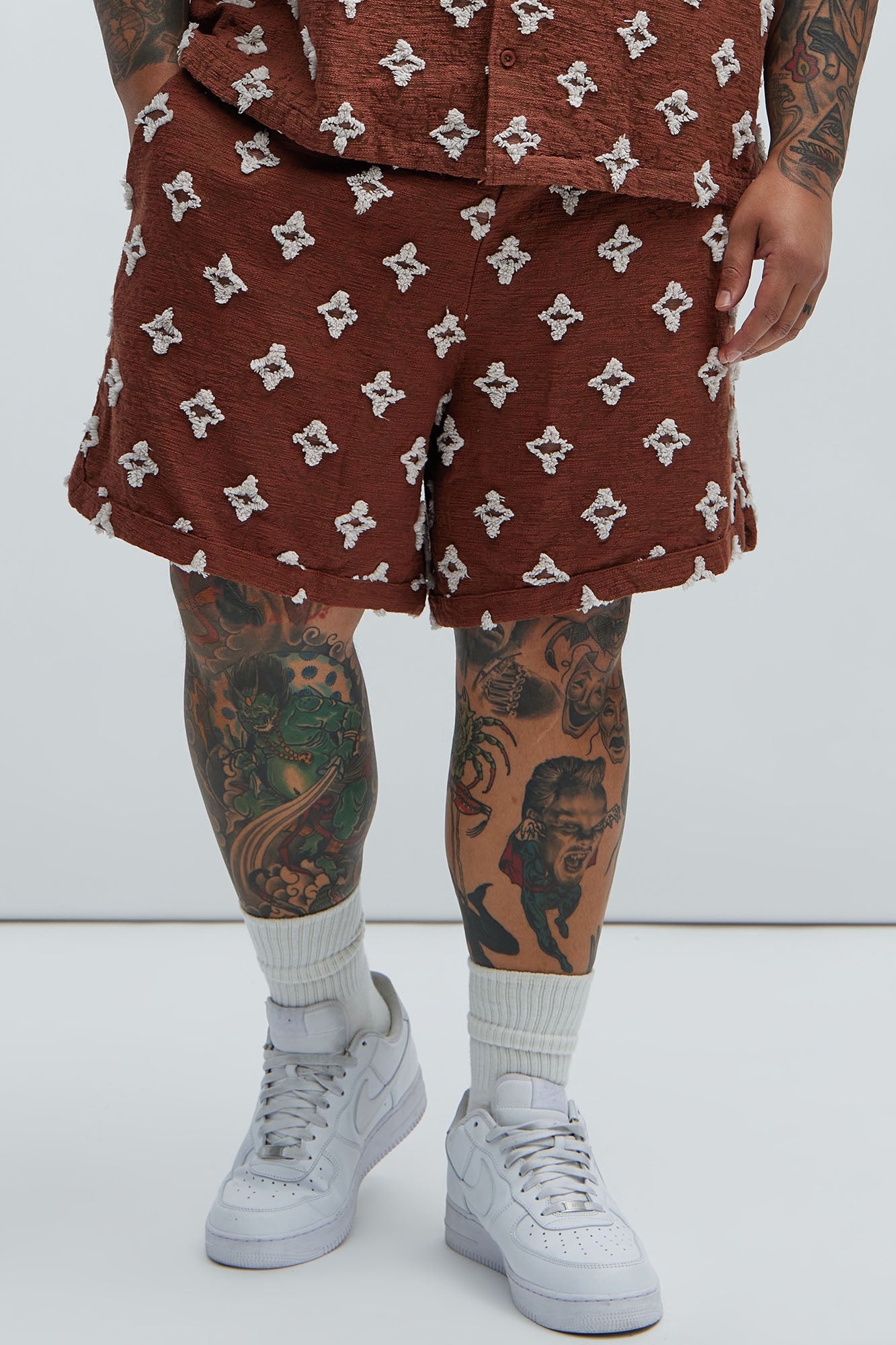 Starlet Warmup Shorts - Brown