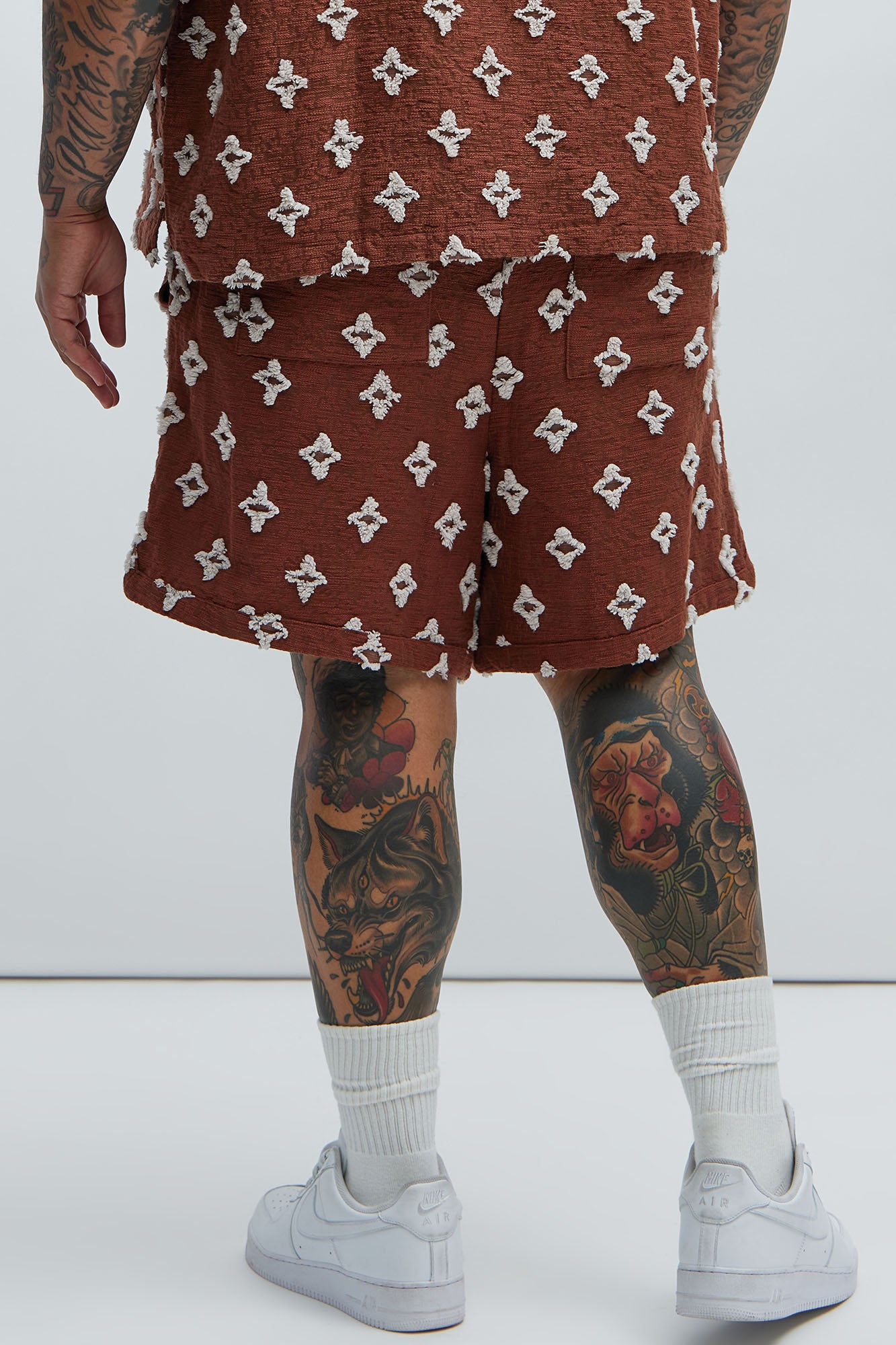 Starlet Warmup Shorts - Brown