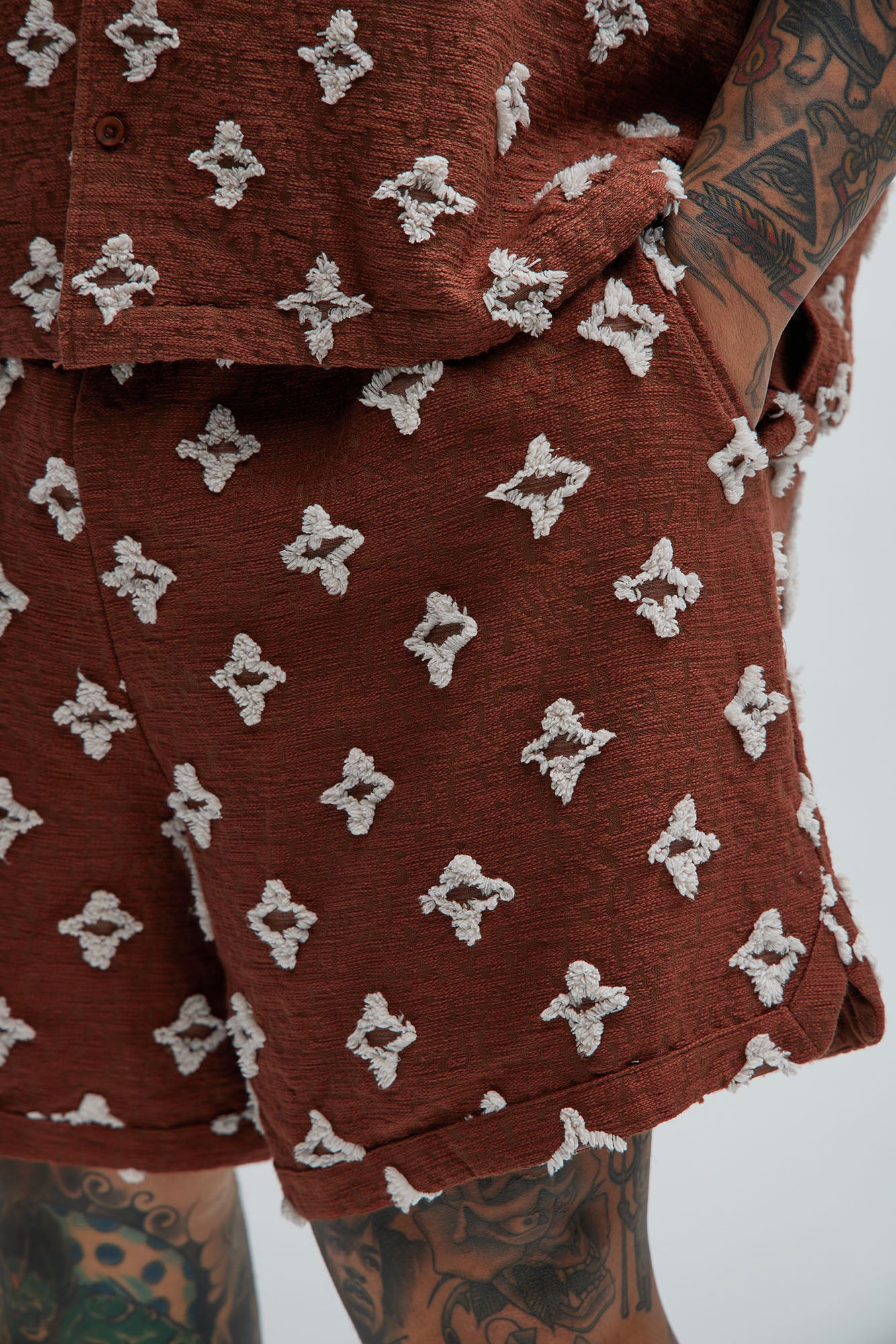 Starlet Warmup Shorts - Brown
