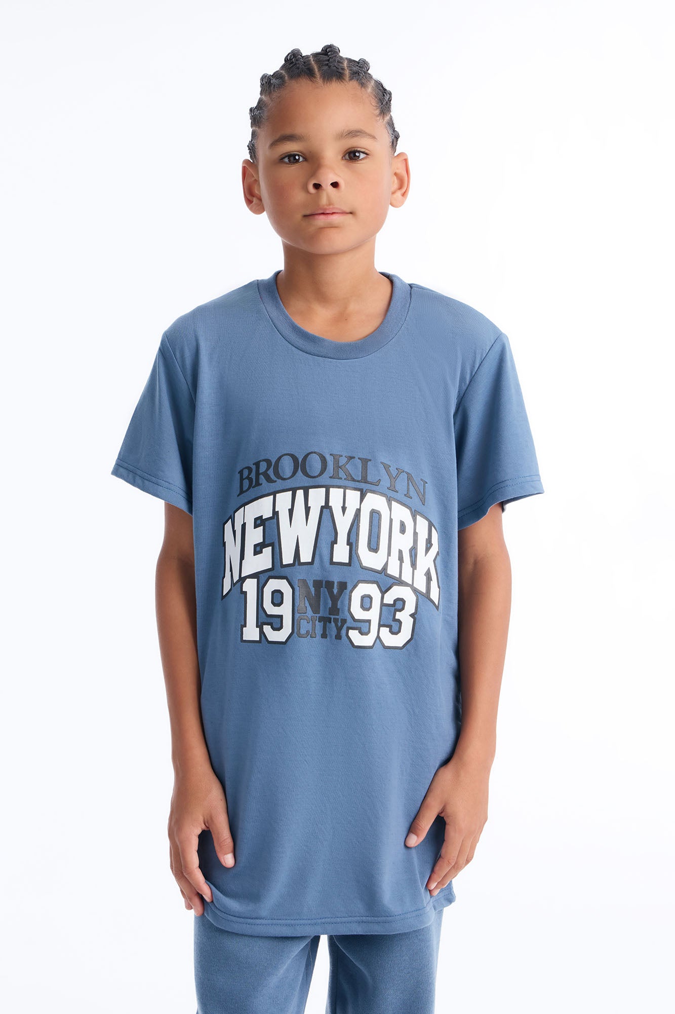 Mini Brooklyn 1993 Jogger Pant Set - Blue
