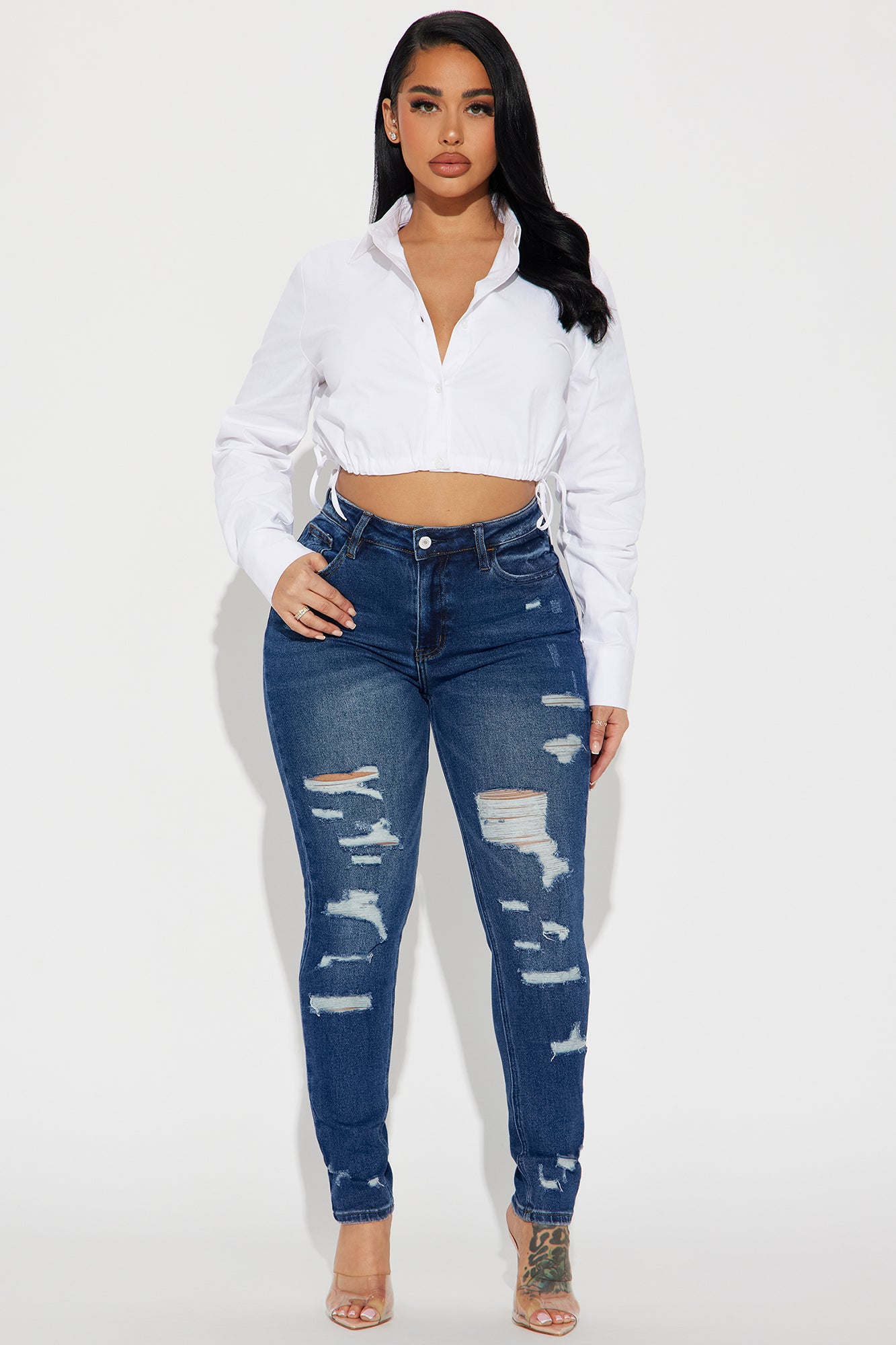 Denise Shirt - White