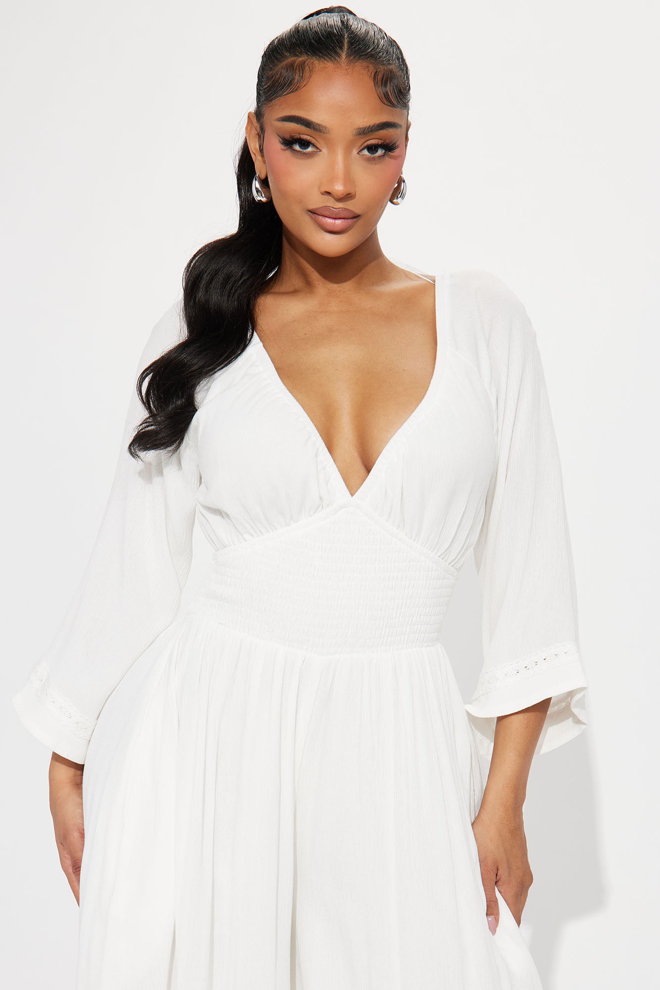Shore Thing Jumpsuit - White