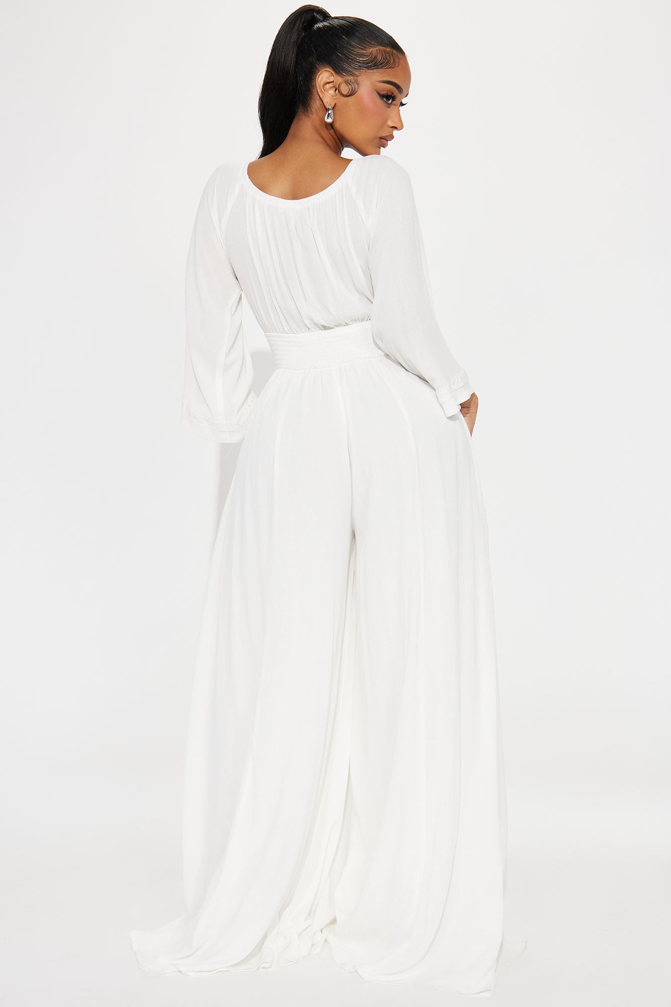 Shore Thing Jumpsuit - White