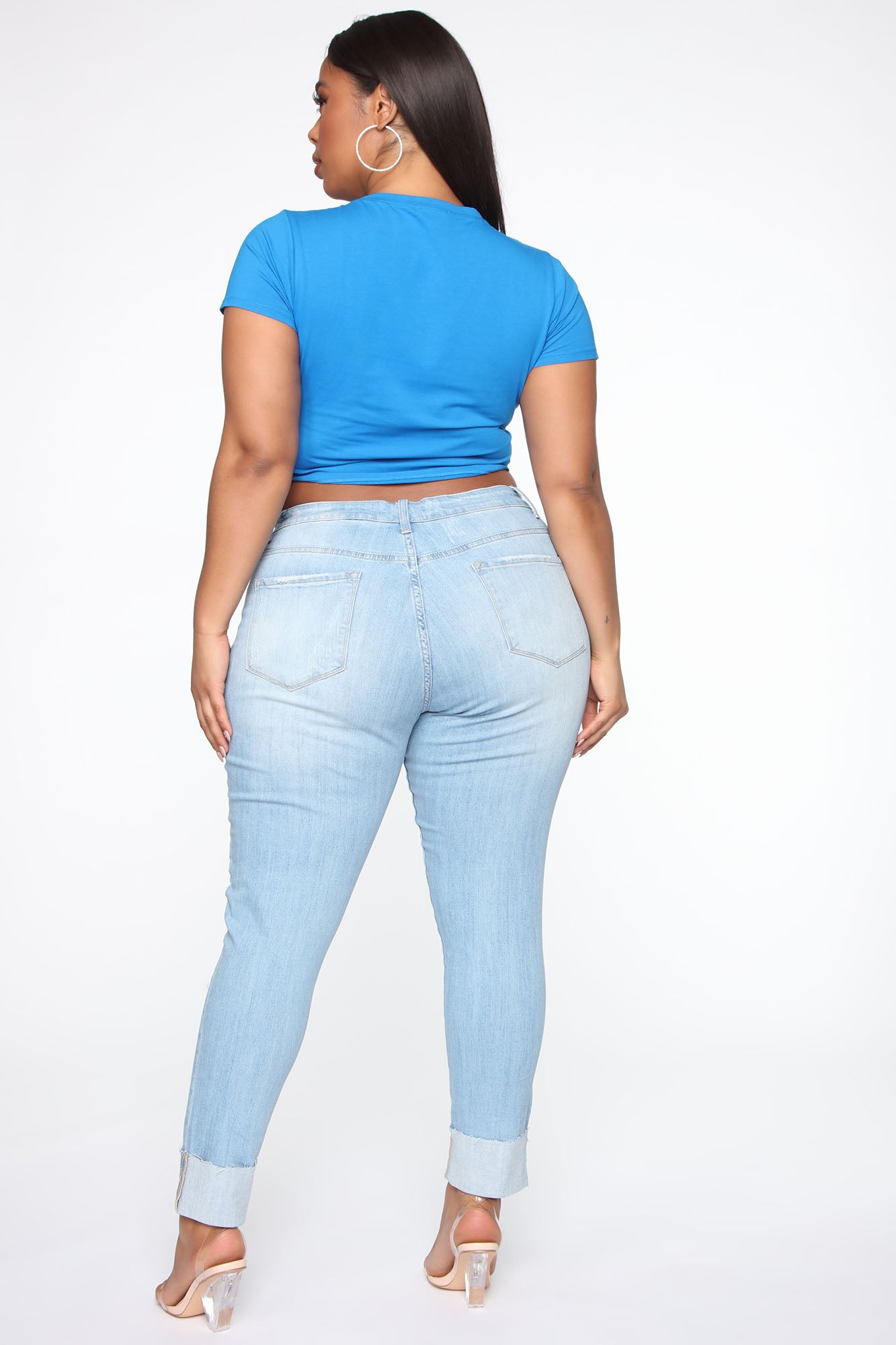 Robin Crop Top - Cobalt