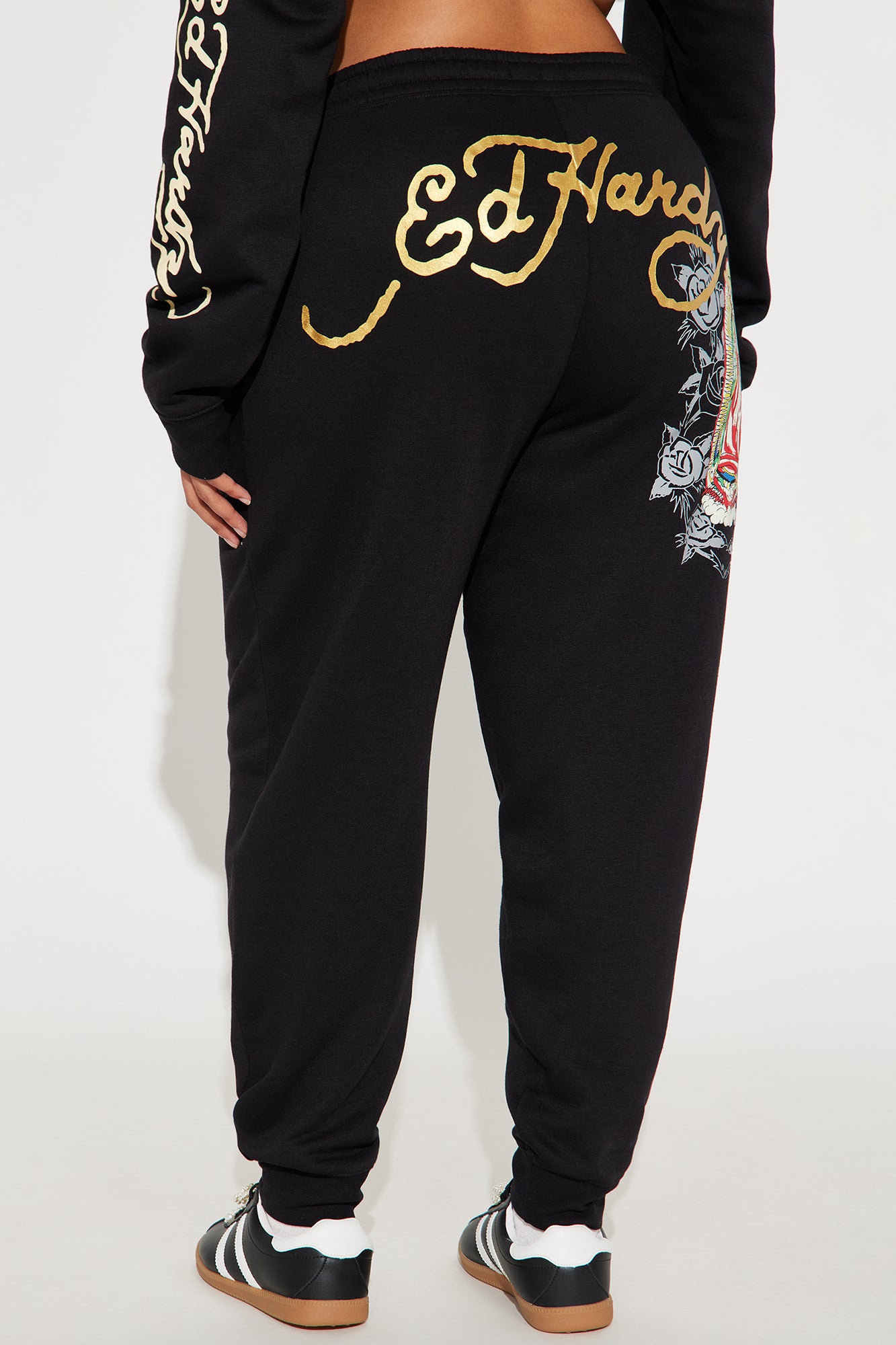 Ed Hardy Mary Jogger - Black
