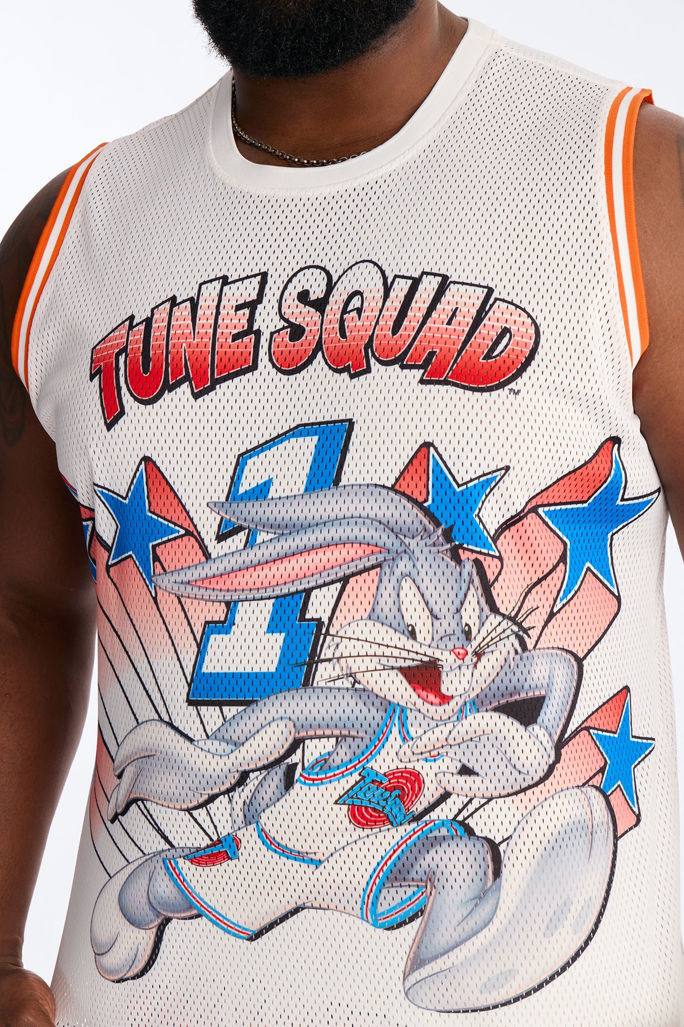 Space Jam All Stars Tune Squad Jersey Tank - White