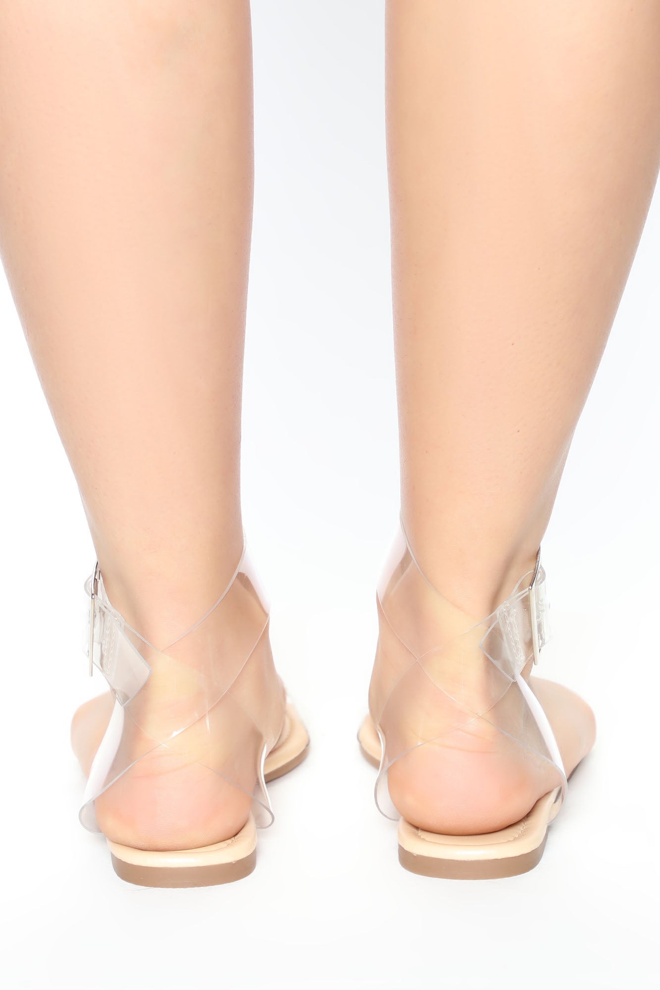 Down For Anything Flat Sandals - Nude