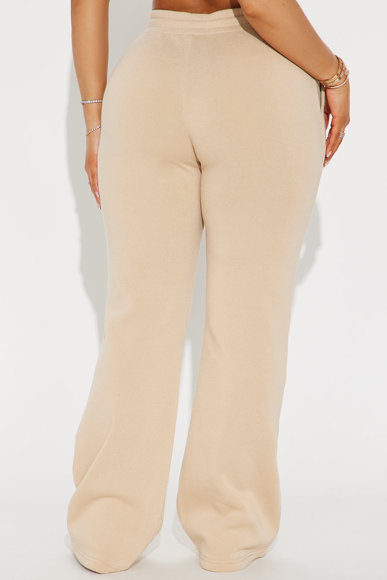 Candice Lounge Flare Pant - Sand