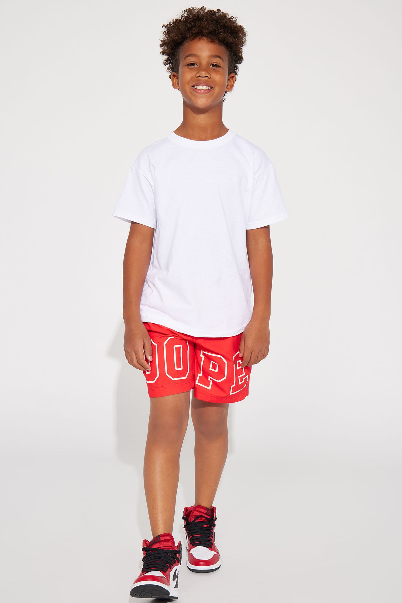 Mini it's Dope Swim Trunk - Red