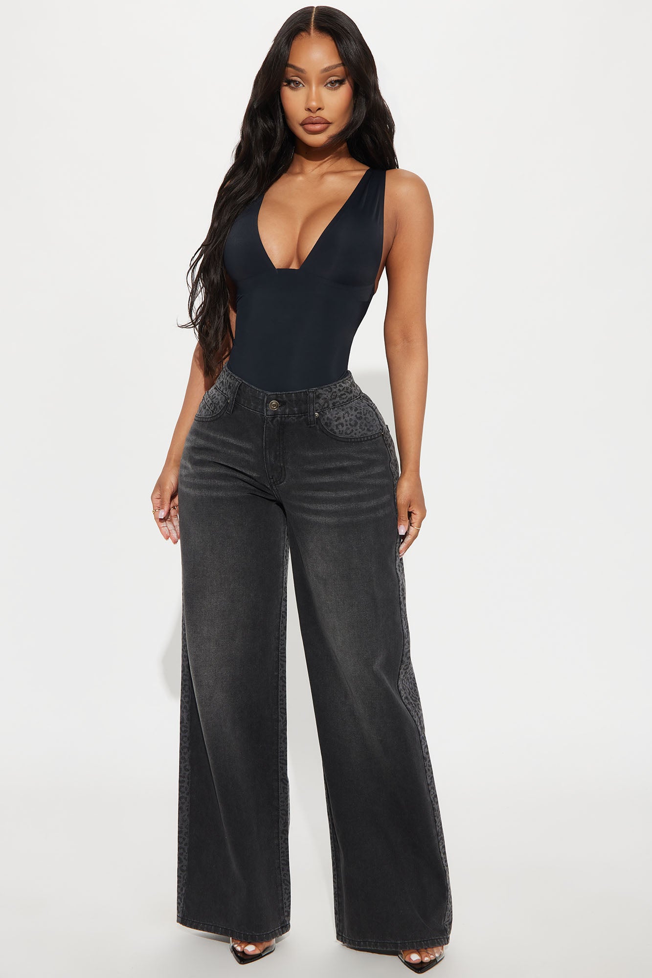 Moxie Seamless Bodysuit - Black
