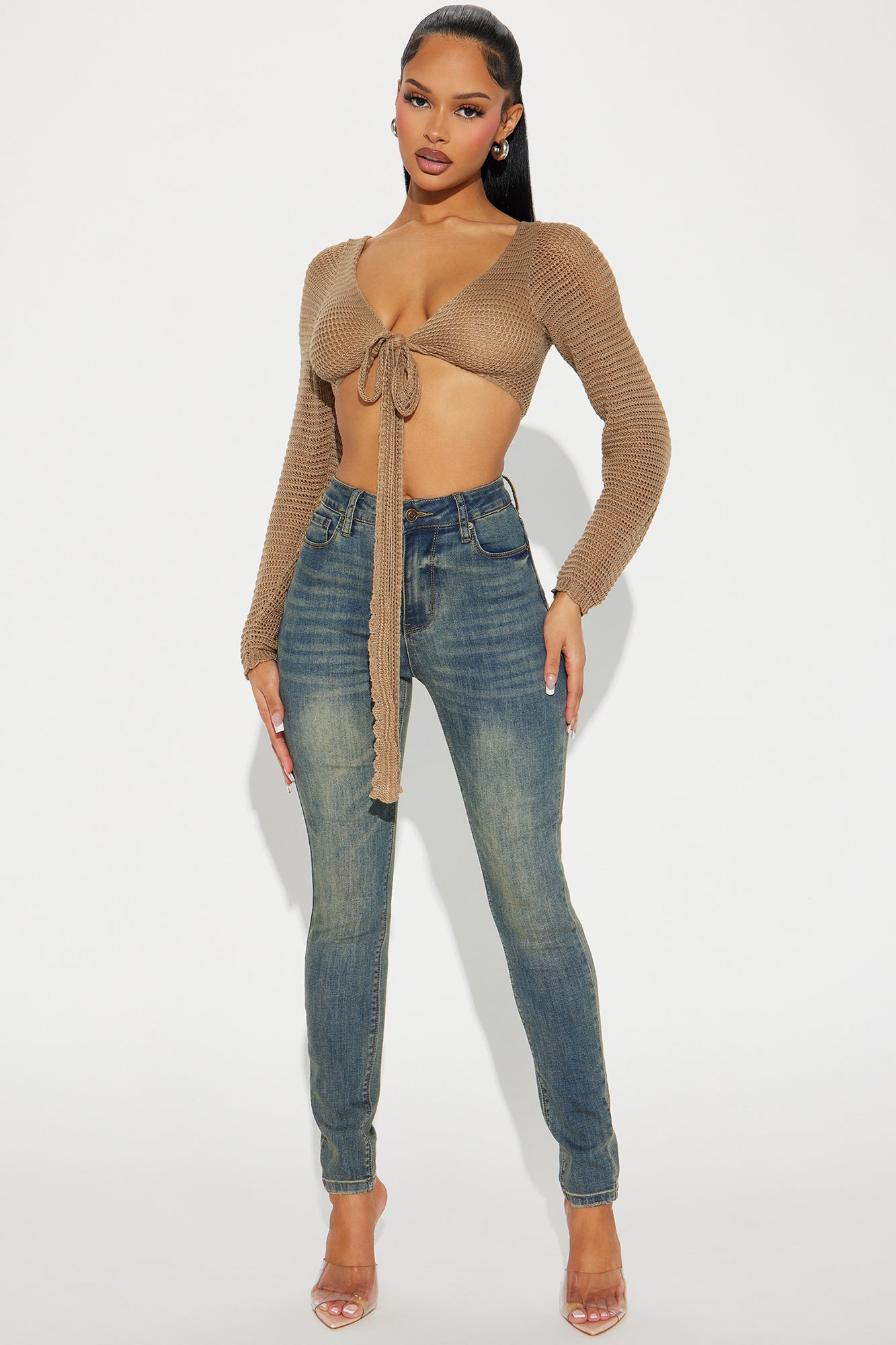 Tall Isla Sculpting Skinny Jeans - Medium Wash