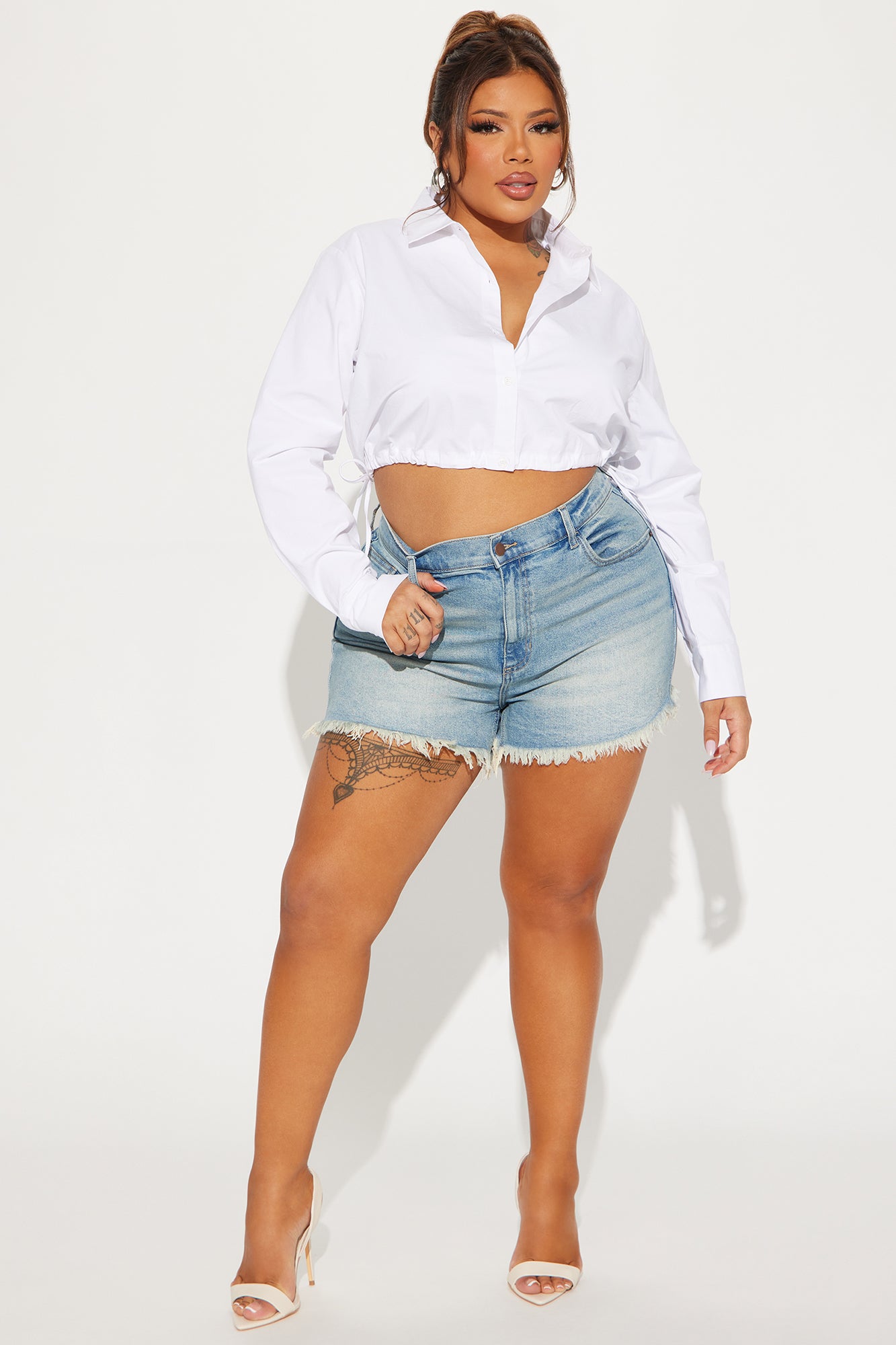 Denise Shirt - White