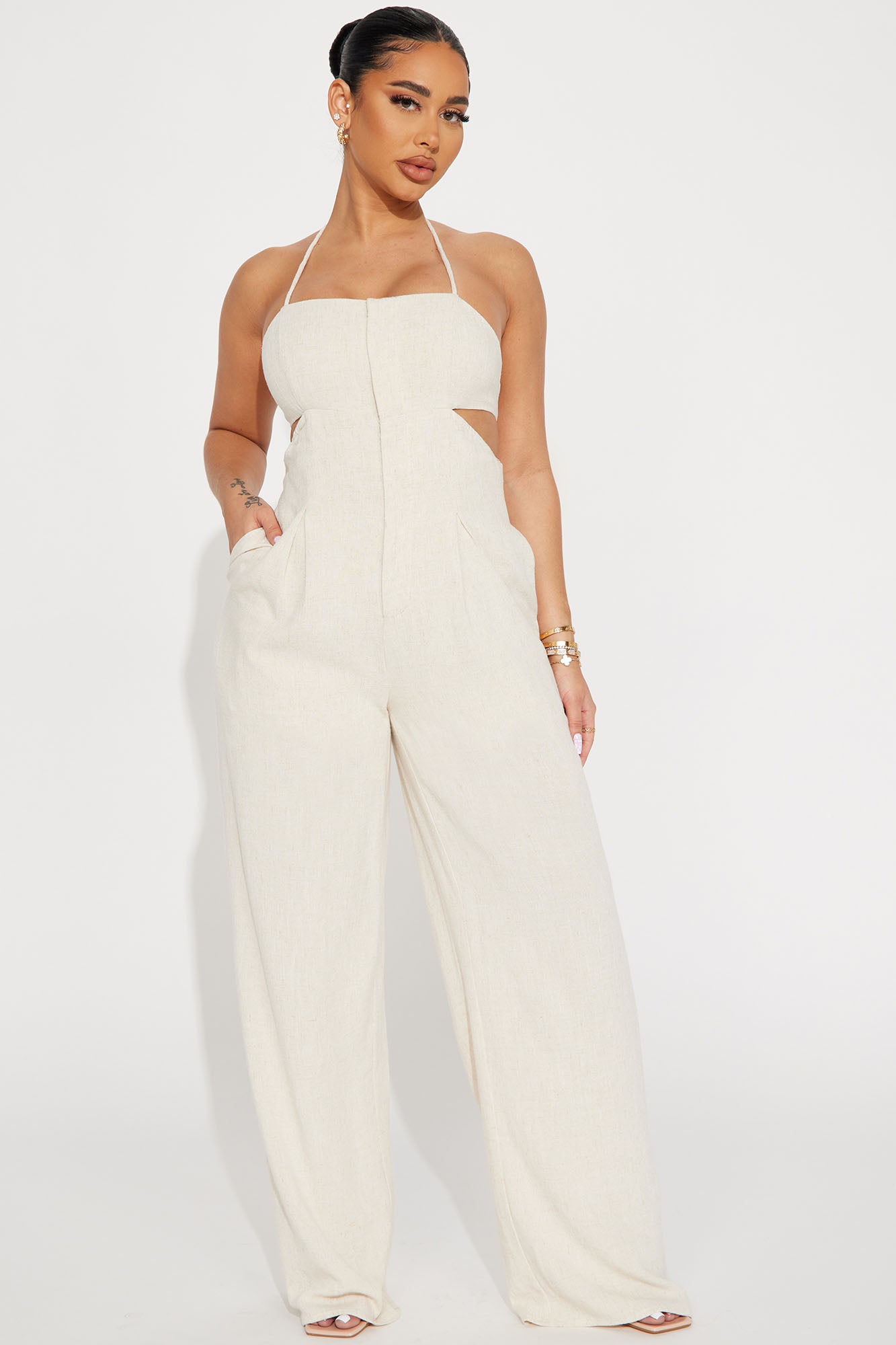 Adaline Jumpsuit - Ivory