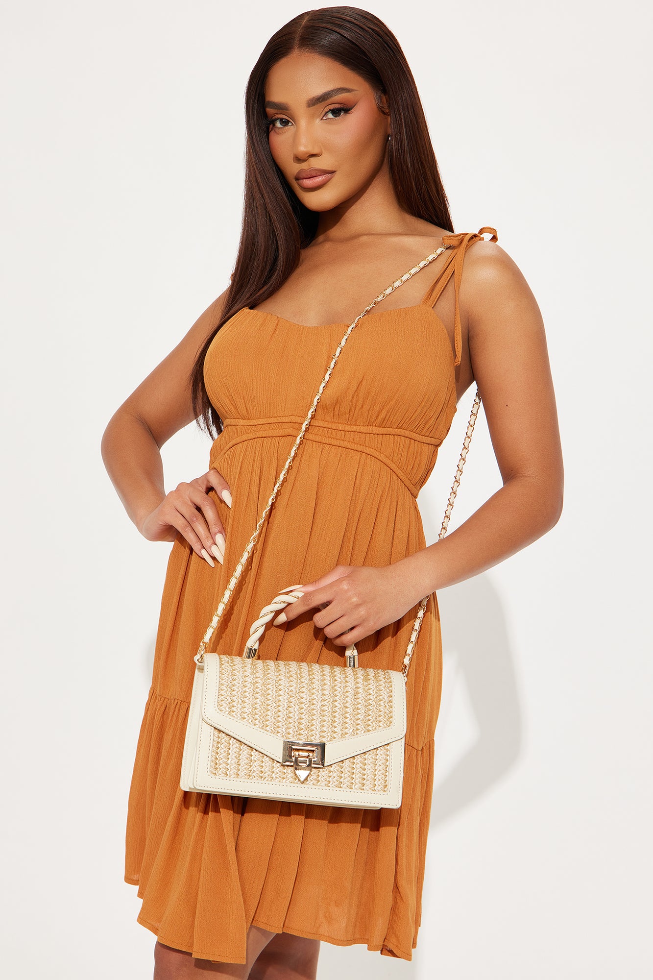 Meet Me For A Picnic Satchel - Natural/Combo