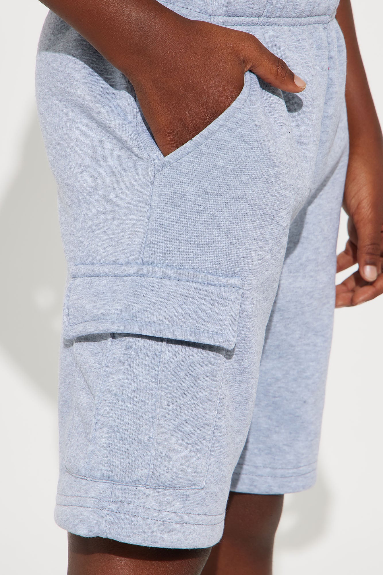 Mini Fly Vibes Cargo Short - Grey