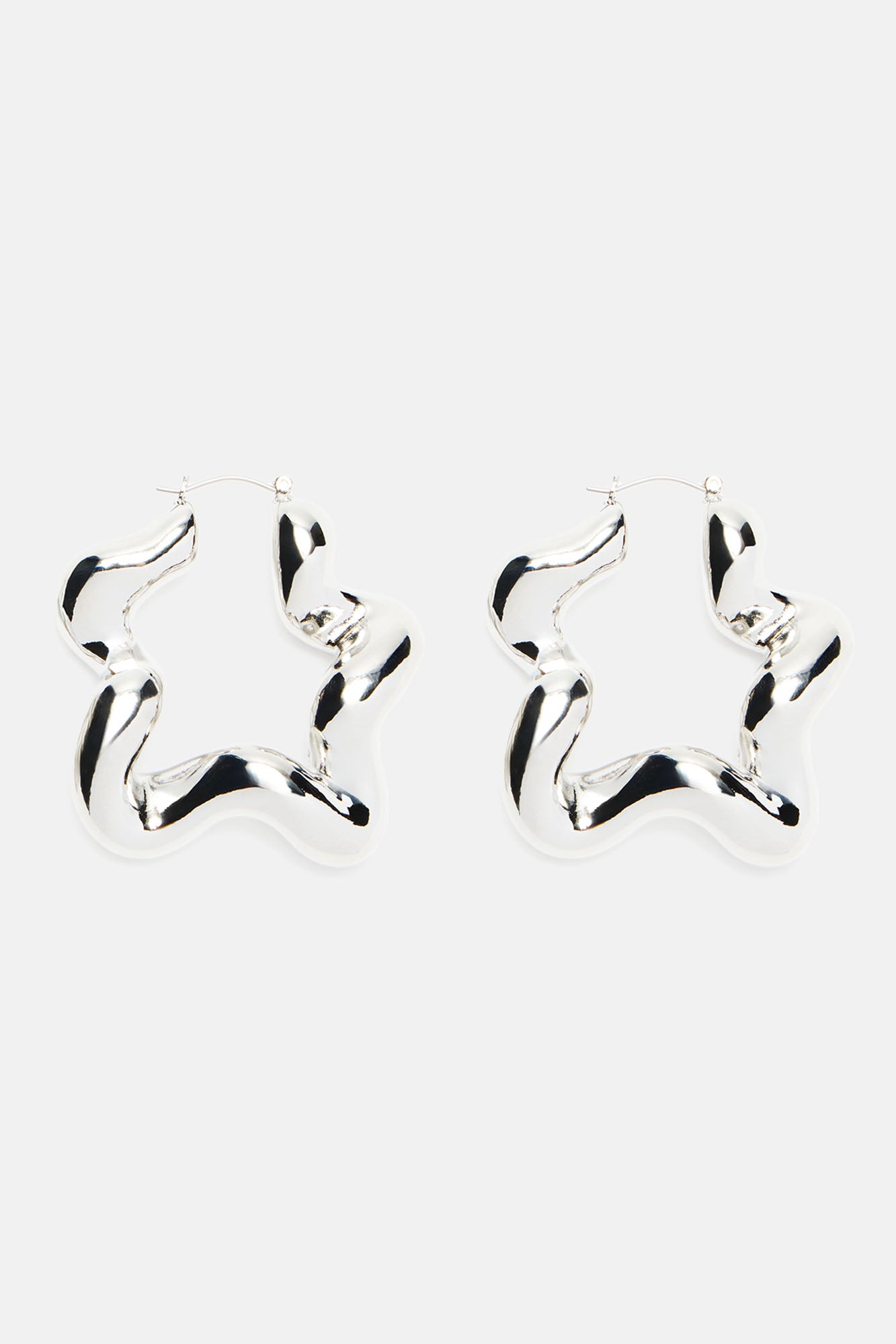 Into The Groove Earrings - Silver