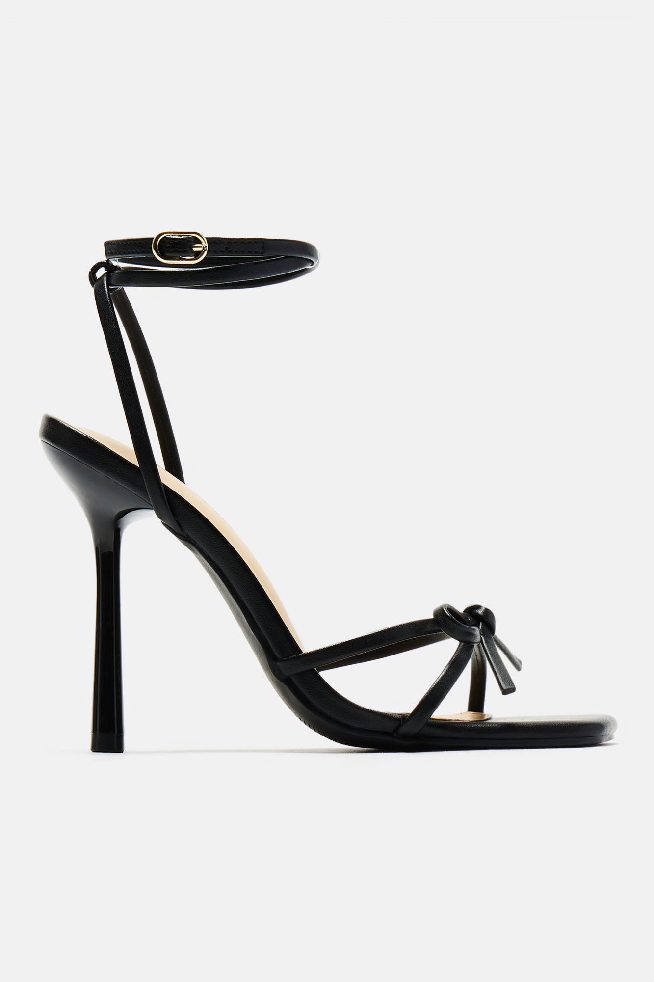 Lala Heeled Sandals - Black