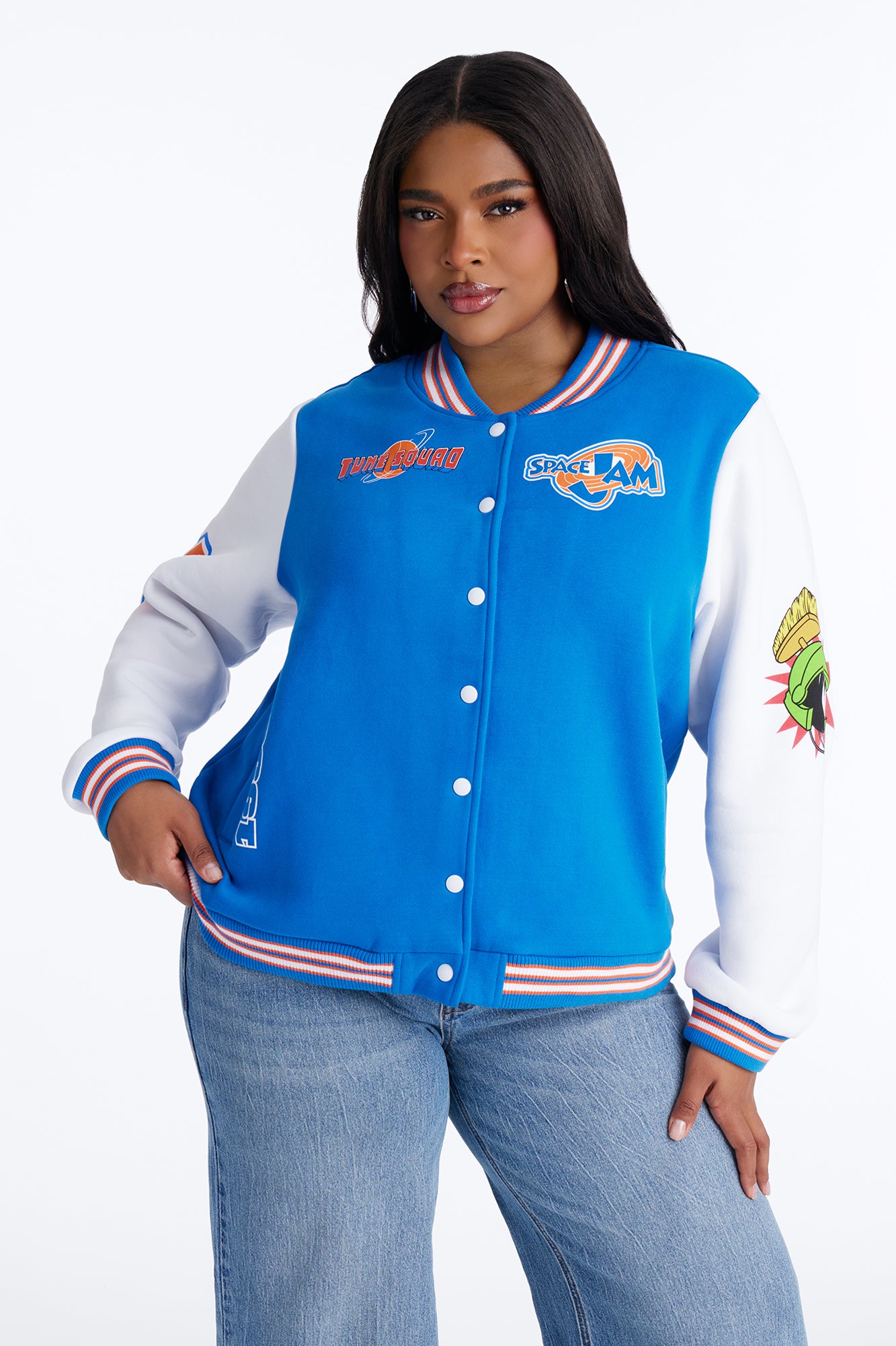 Space Jam Tune Squad Fleece Jacket - Blue