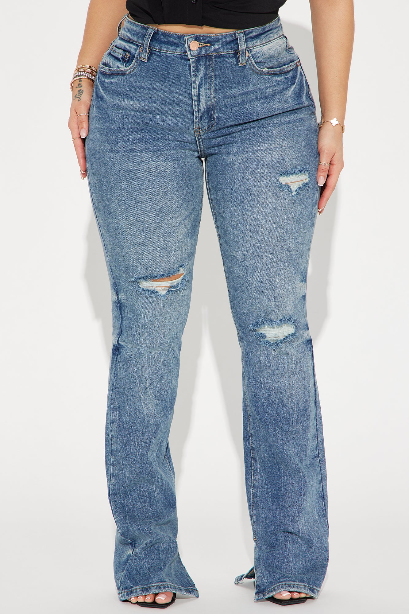 Tall Baddest One Around Bootcut Jeans - Medium Wash