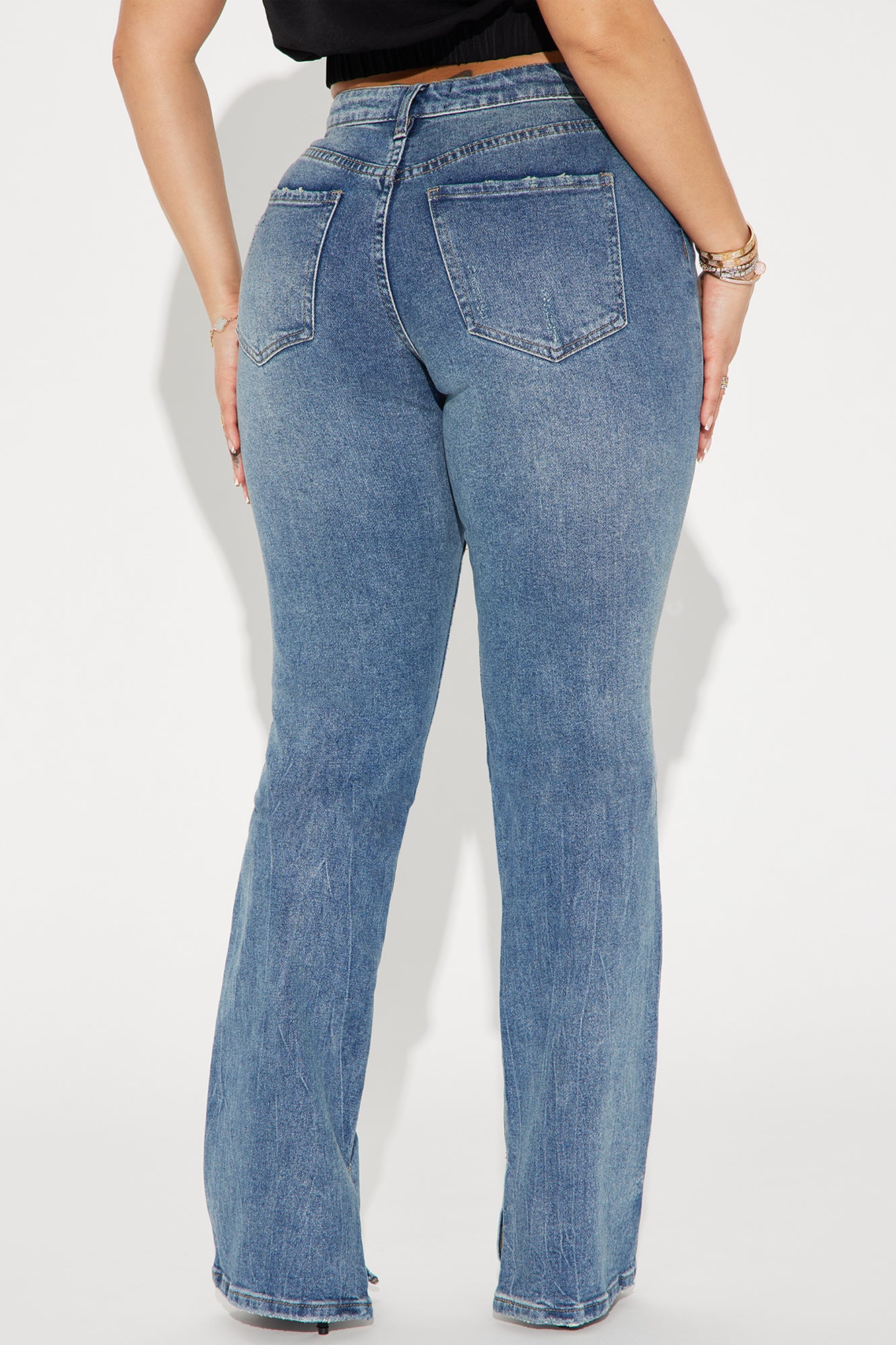 Tall Baddest One Around Bootcut Jeans - Medium Wash