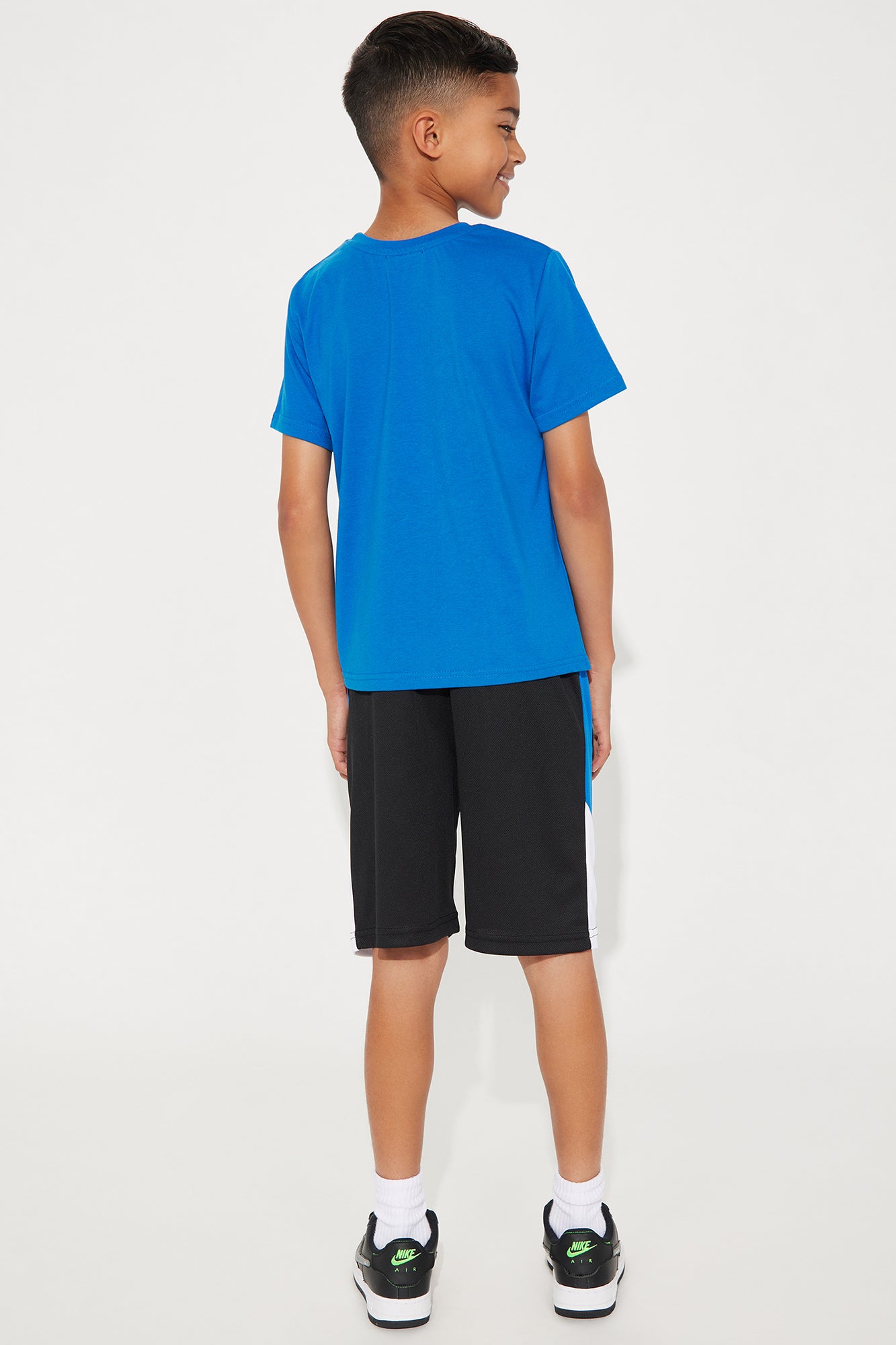 Mini Next Level Gamer Short Set - Blue/Black
