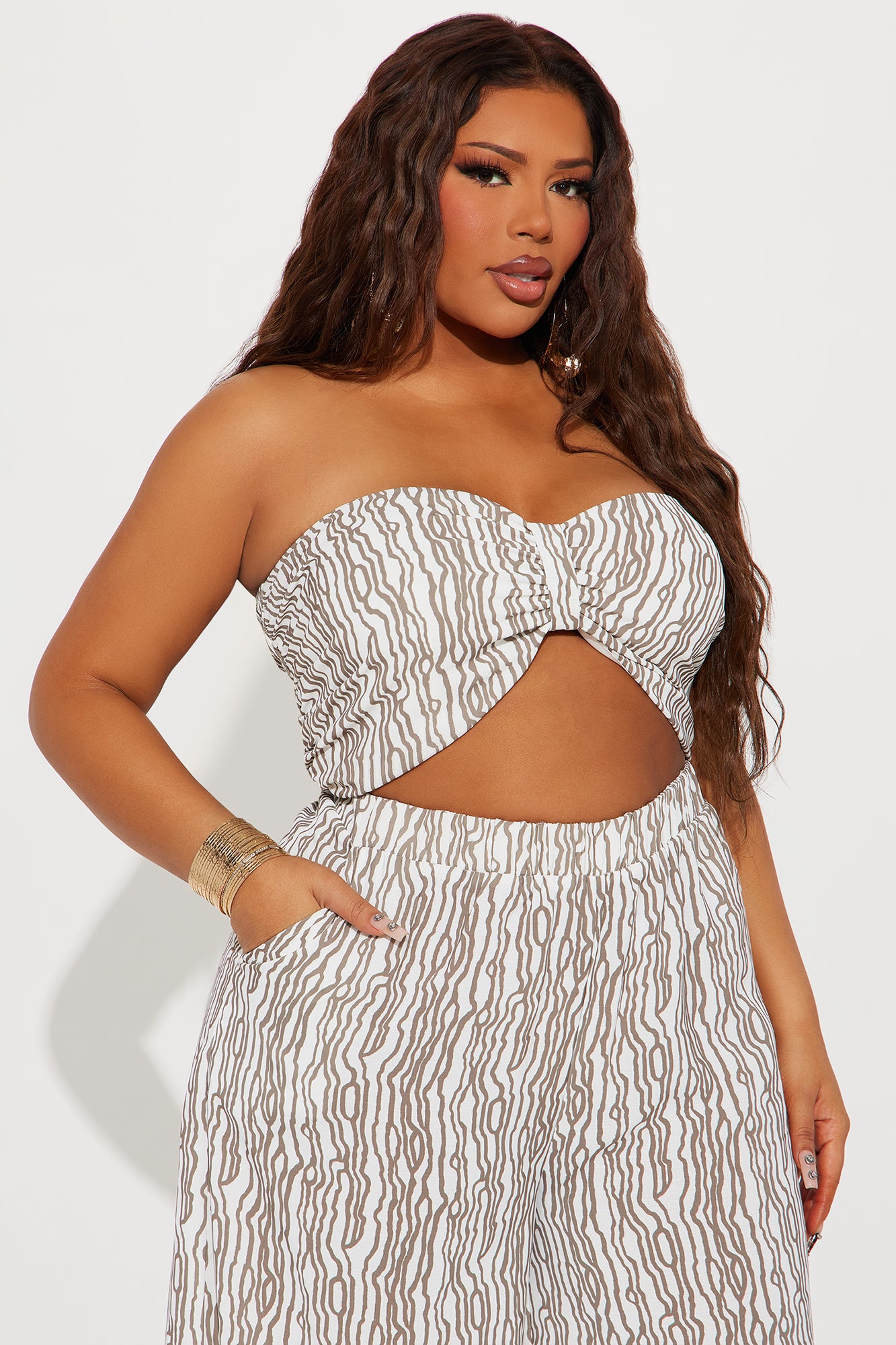Sun Till Shine Jumpsuit - Brown