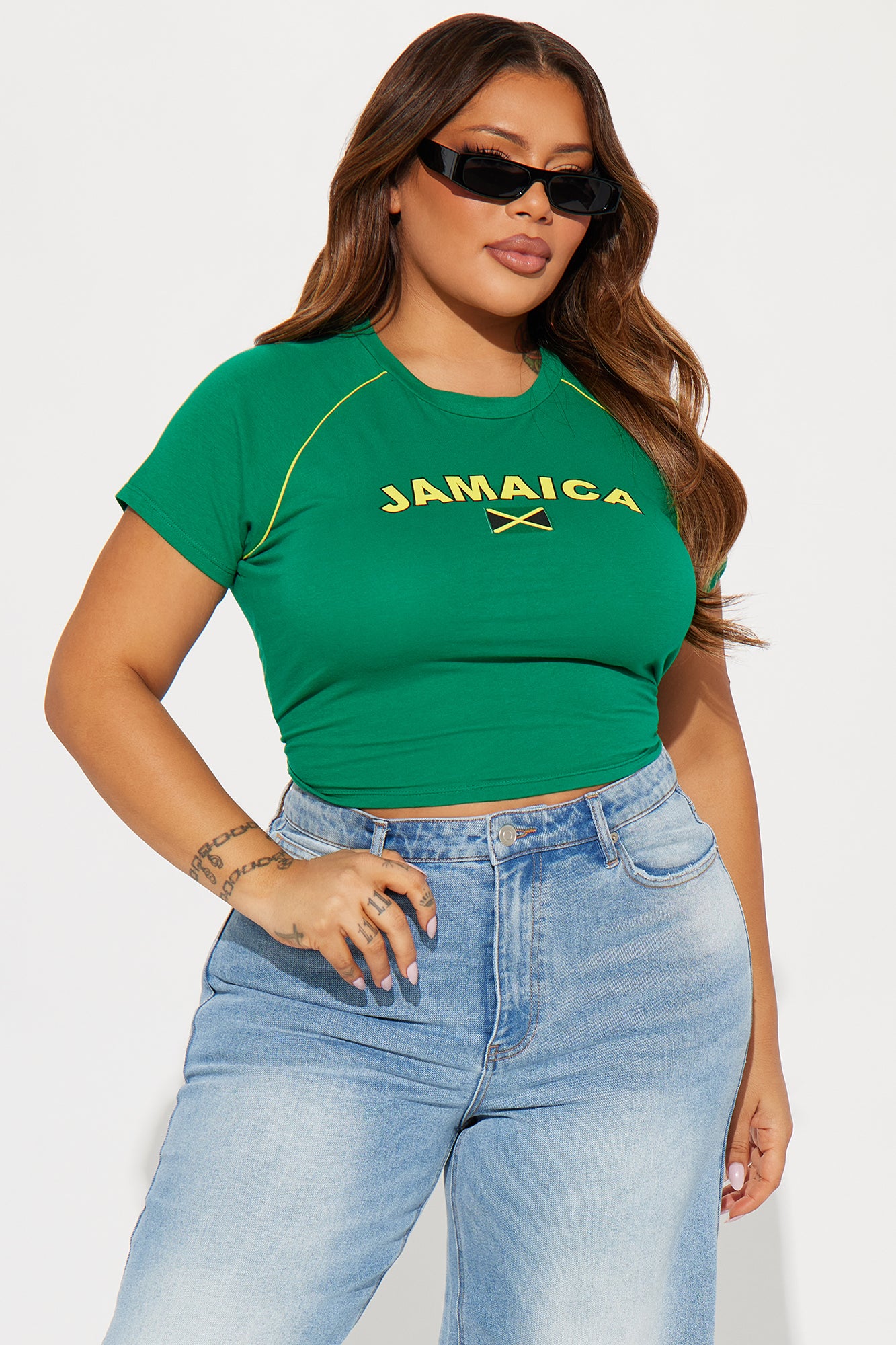 Jamaican Love Tee - Green