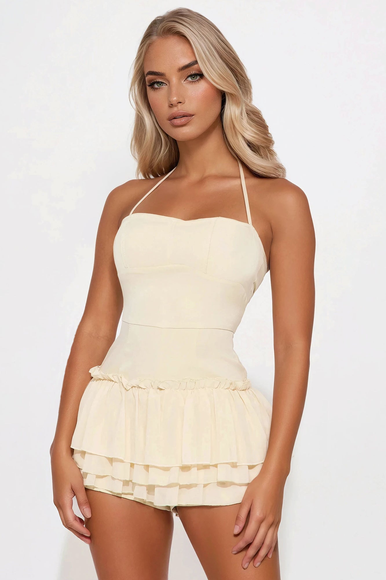 All My Love Romper - Cream