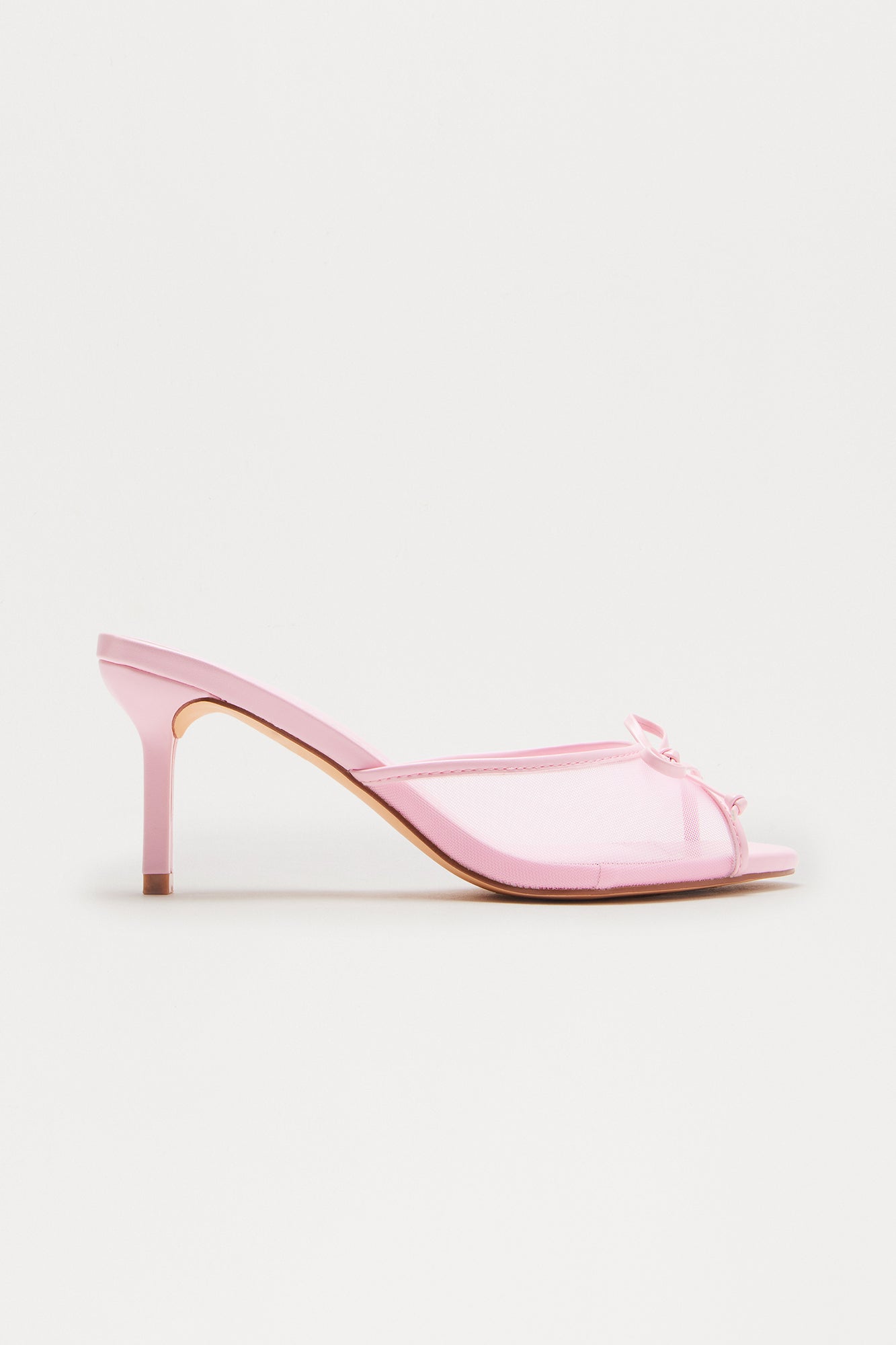 Maxie Bow Mules - Pink