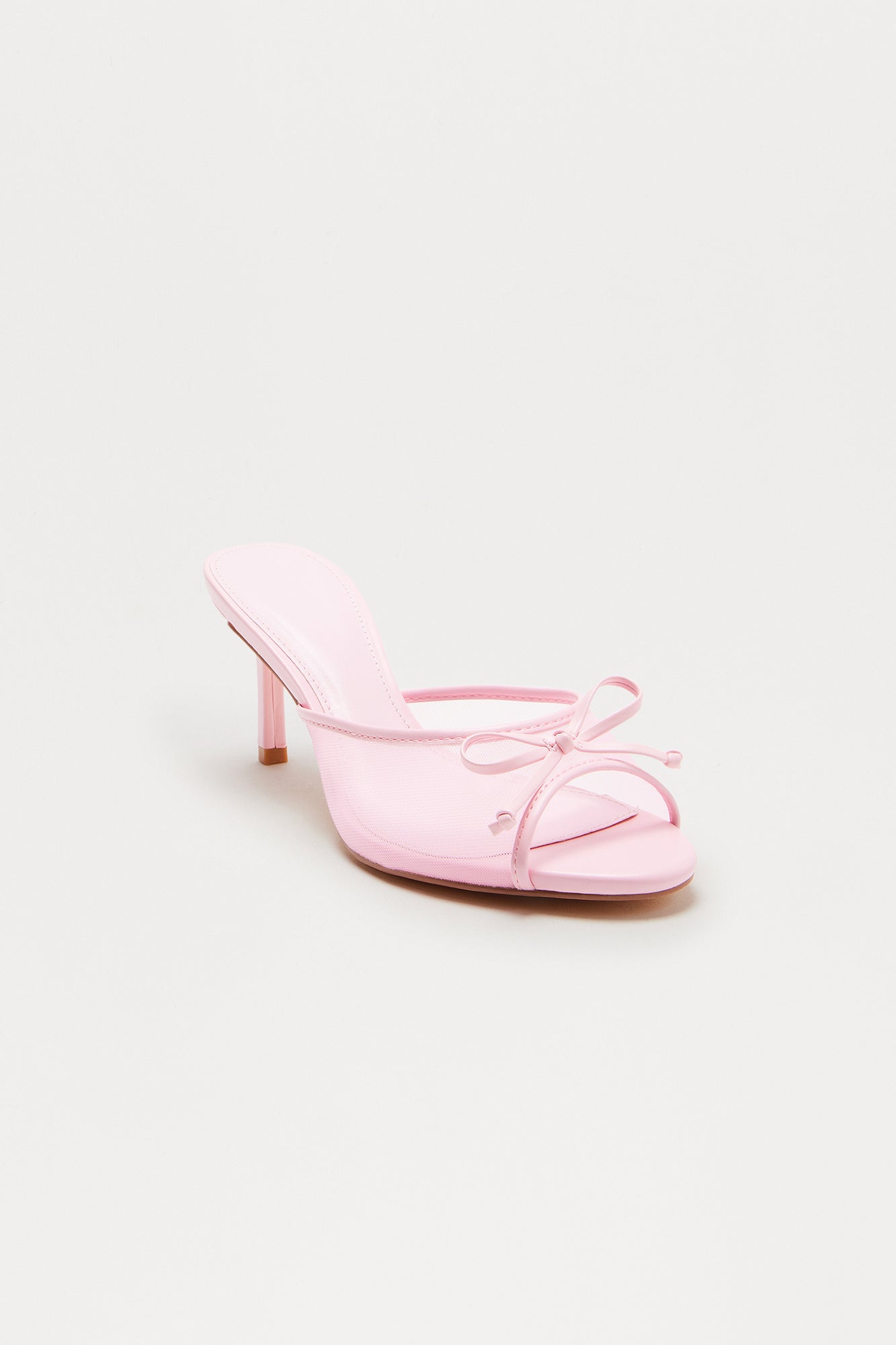 Maxie Bow Mules - Pink