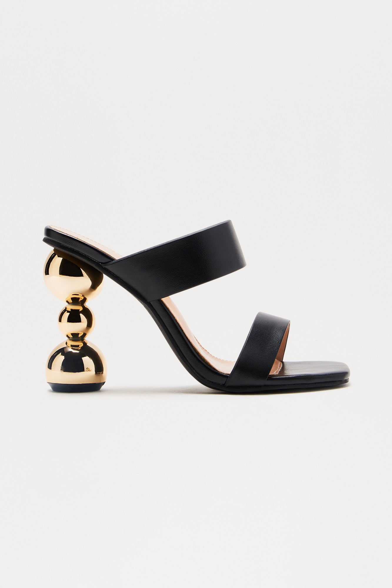 Dayana Novelty Mules - Black