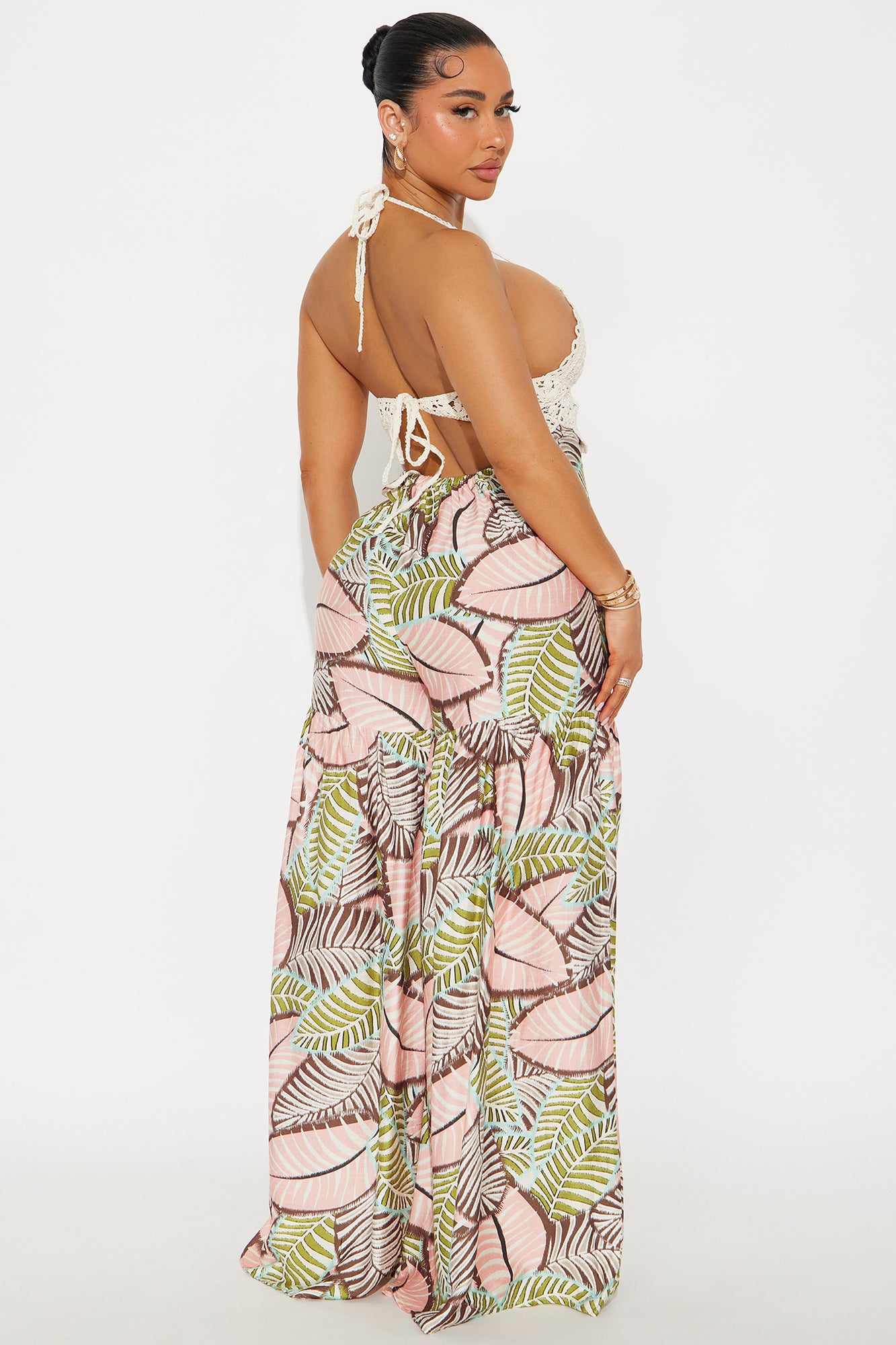Maldives Jumpsuit - Cream/combo