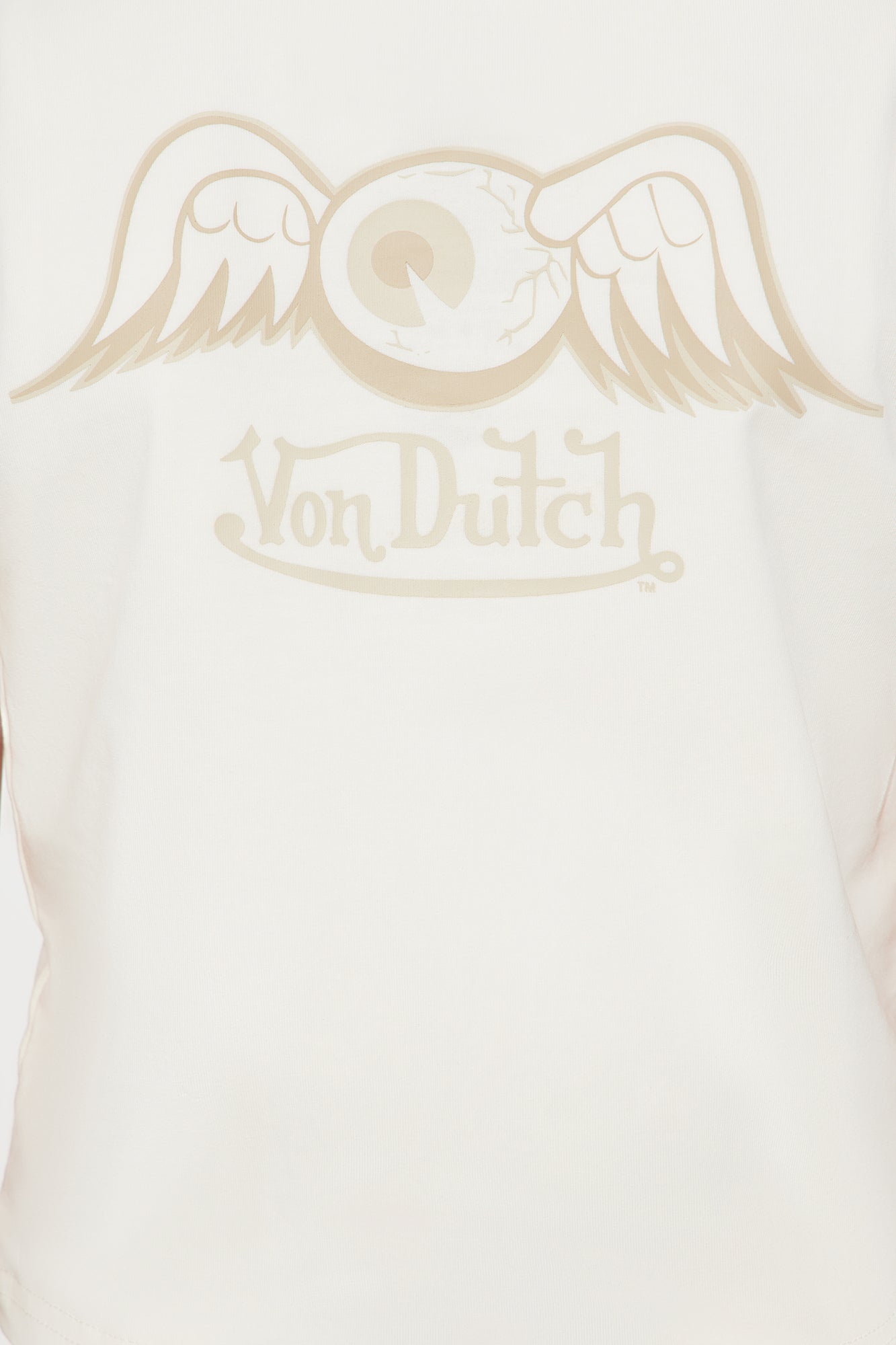 Mini Von Dutch Wings Baby Tee - Off White