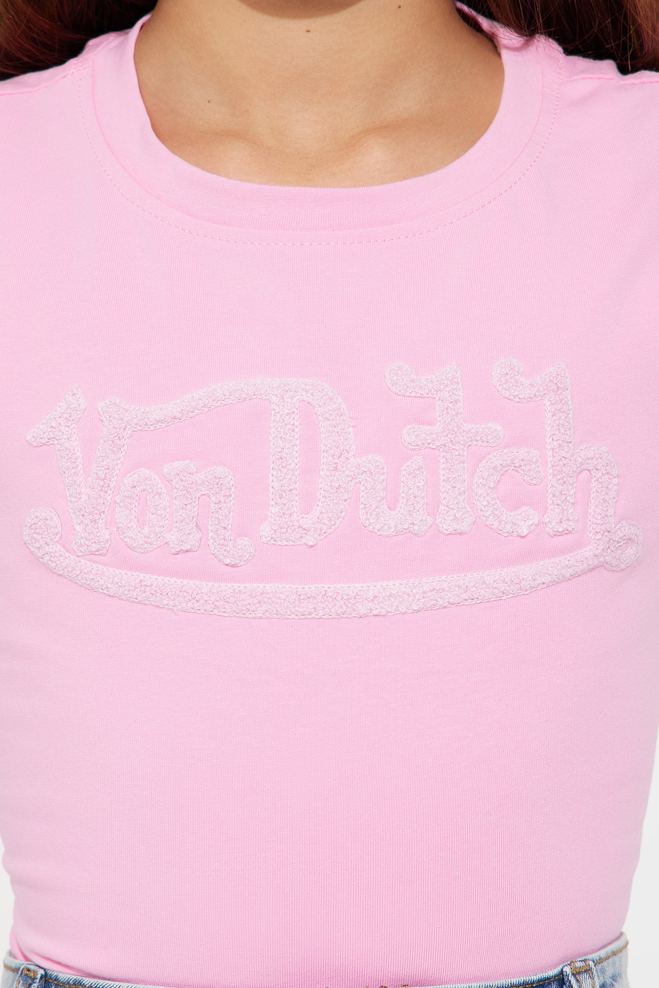 Mini Von Dutch Wings Baby Tee - Pink