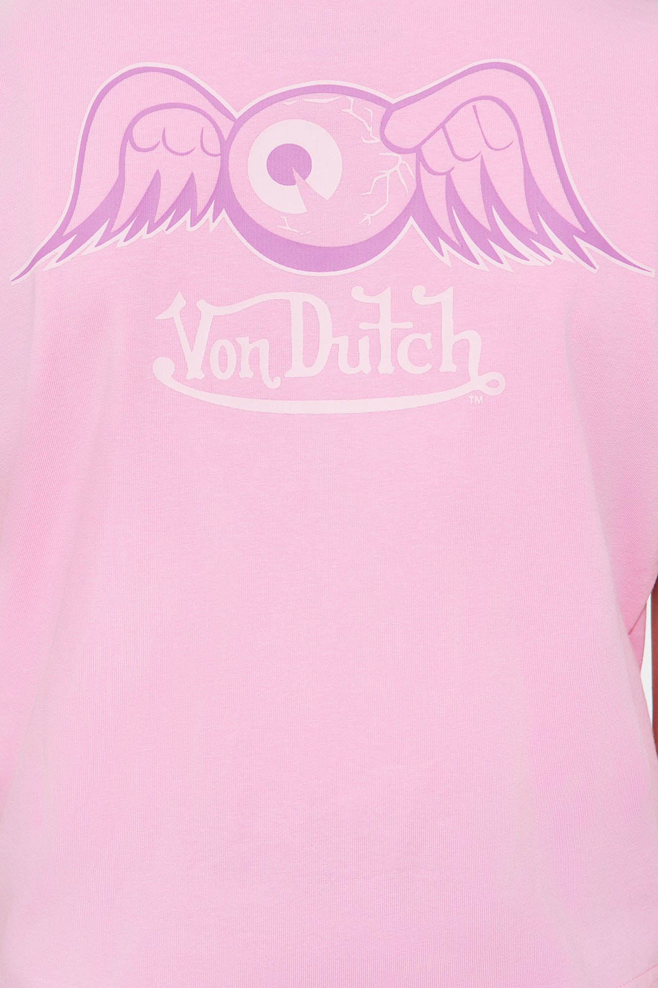 Mini Von Dutch Wings Baby Tee - Pink