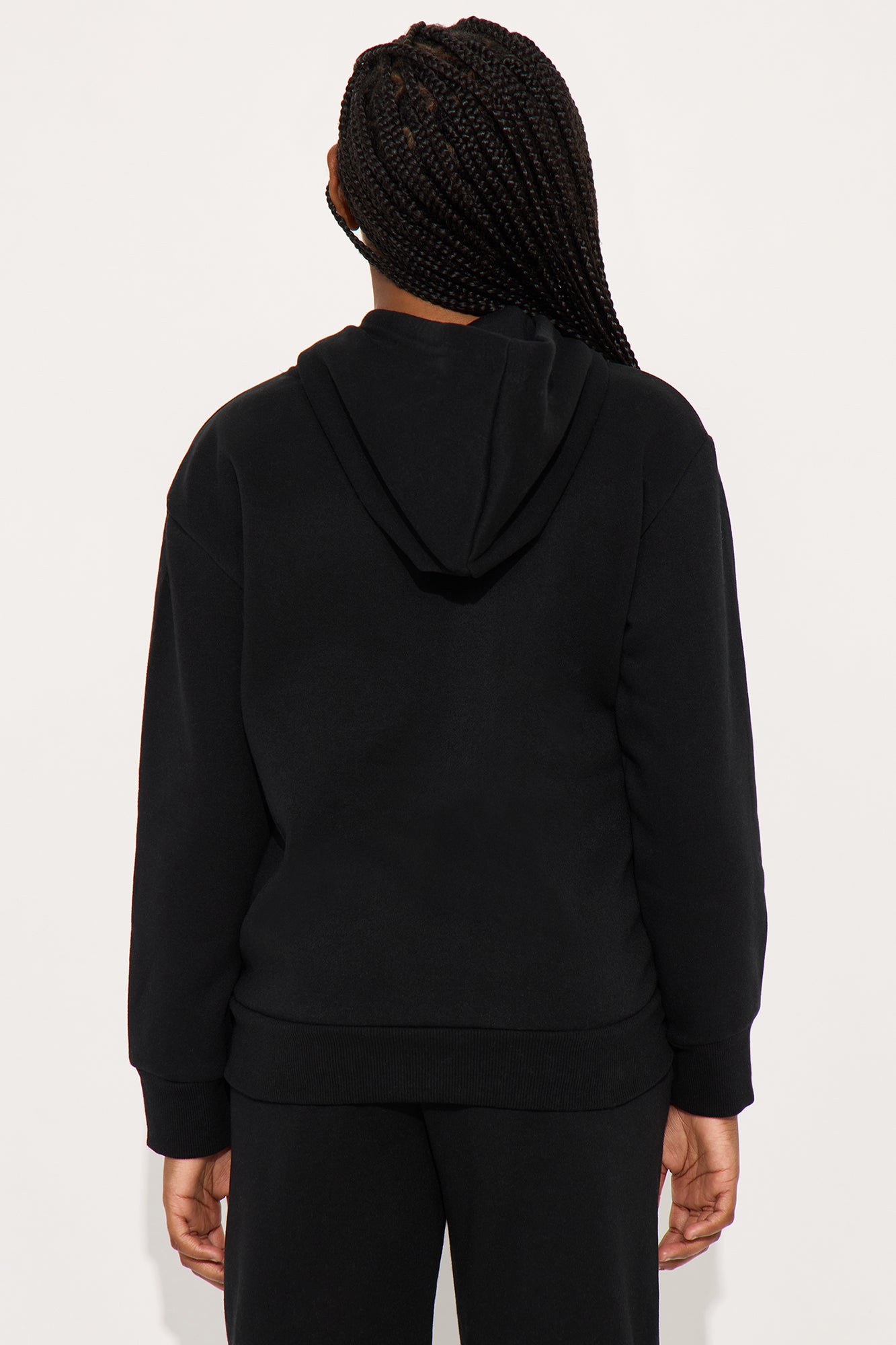 Mini Von Dutch Patch Hoodie - Black