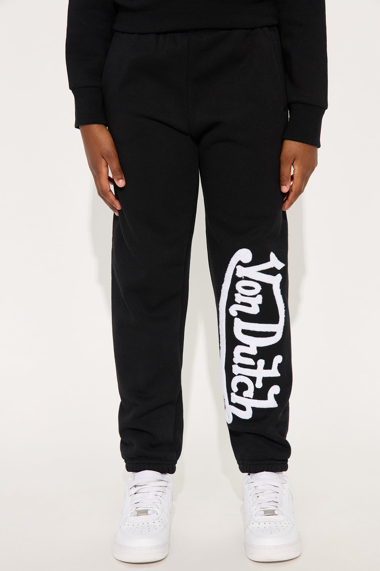 Mini Von Dutch Patch Jogger - Black