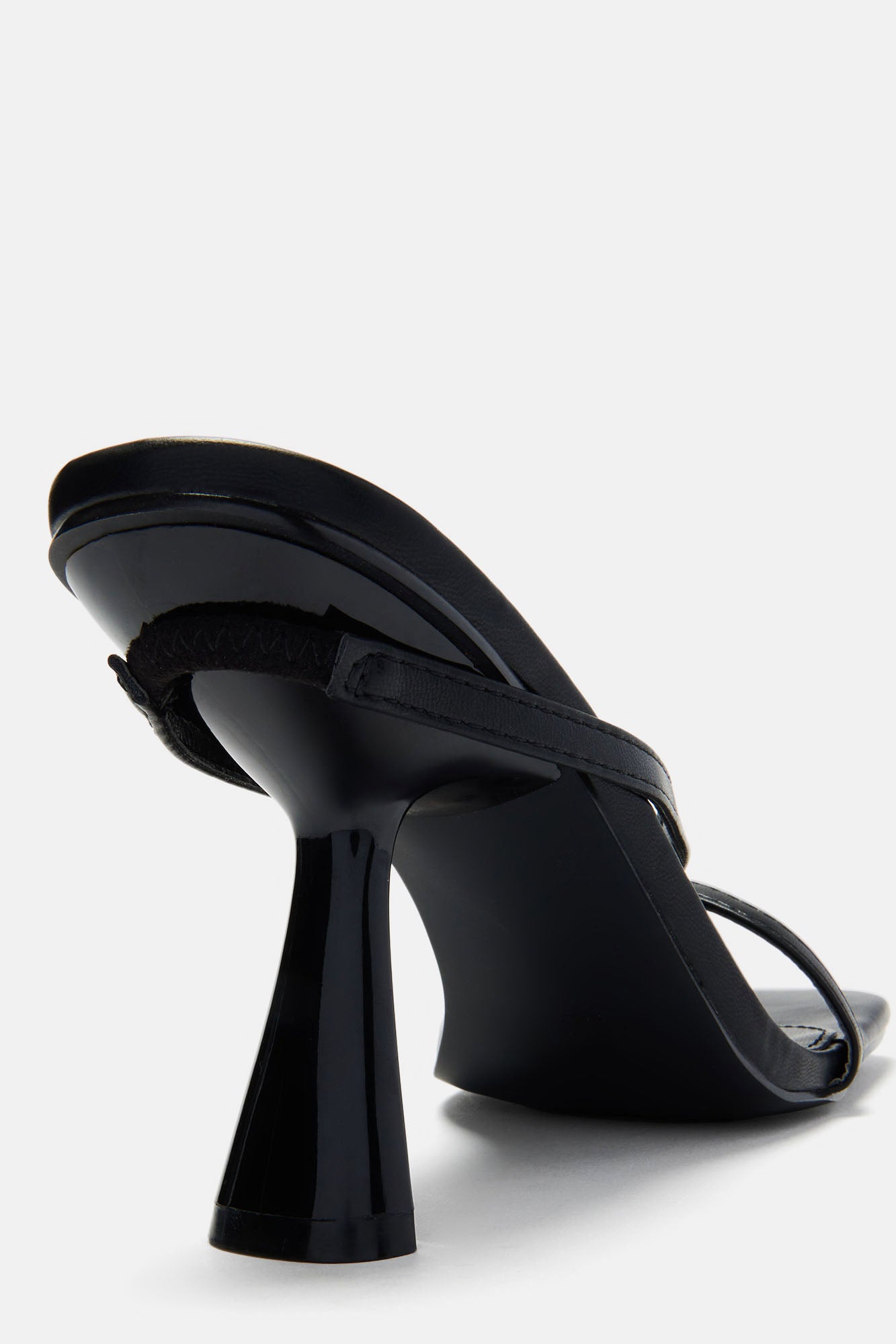 Never Lonely Heeled Sandals - Black