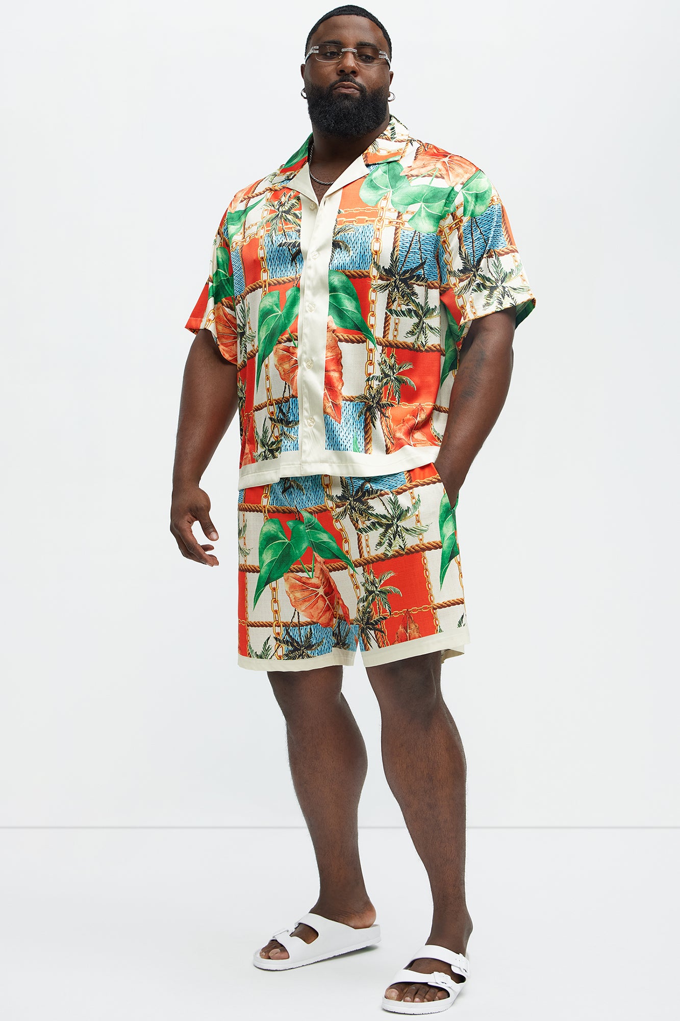 Summer Away Swim Classic Trunk - Multi Color