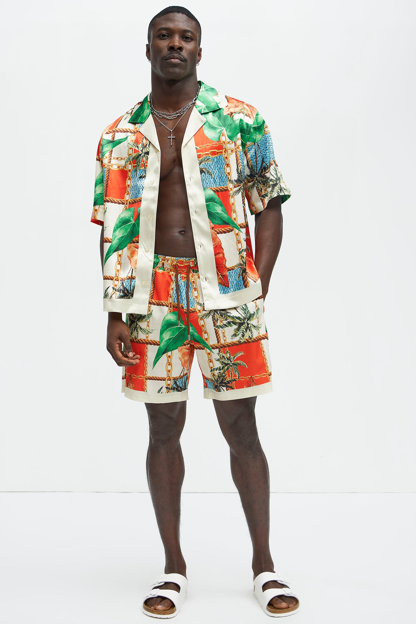 Summer Away Swim Classic Trunk - Multi Color