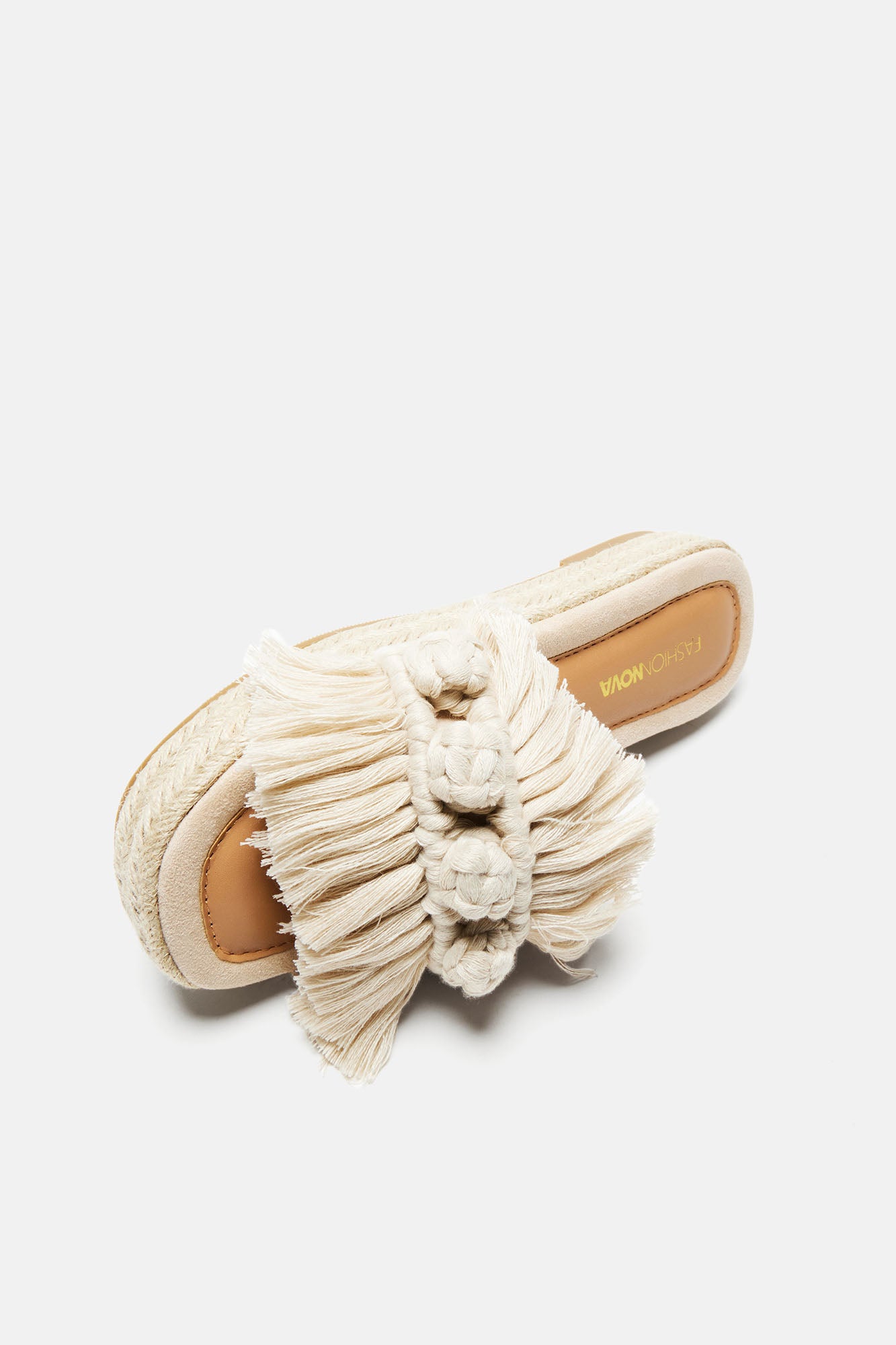 Boho Beauty Flatforms - Nude