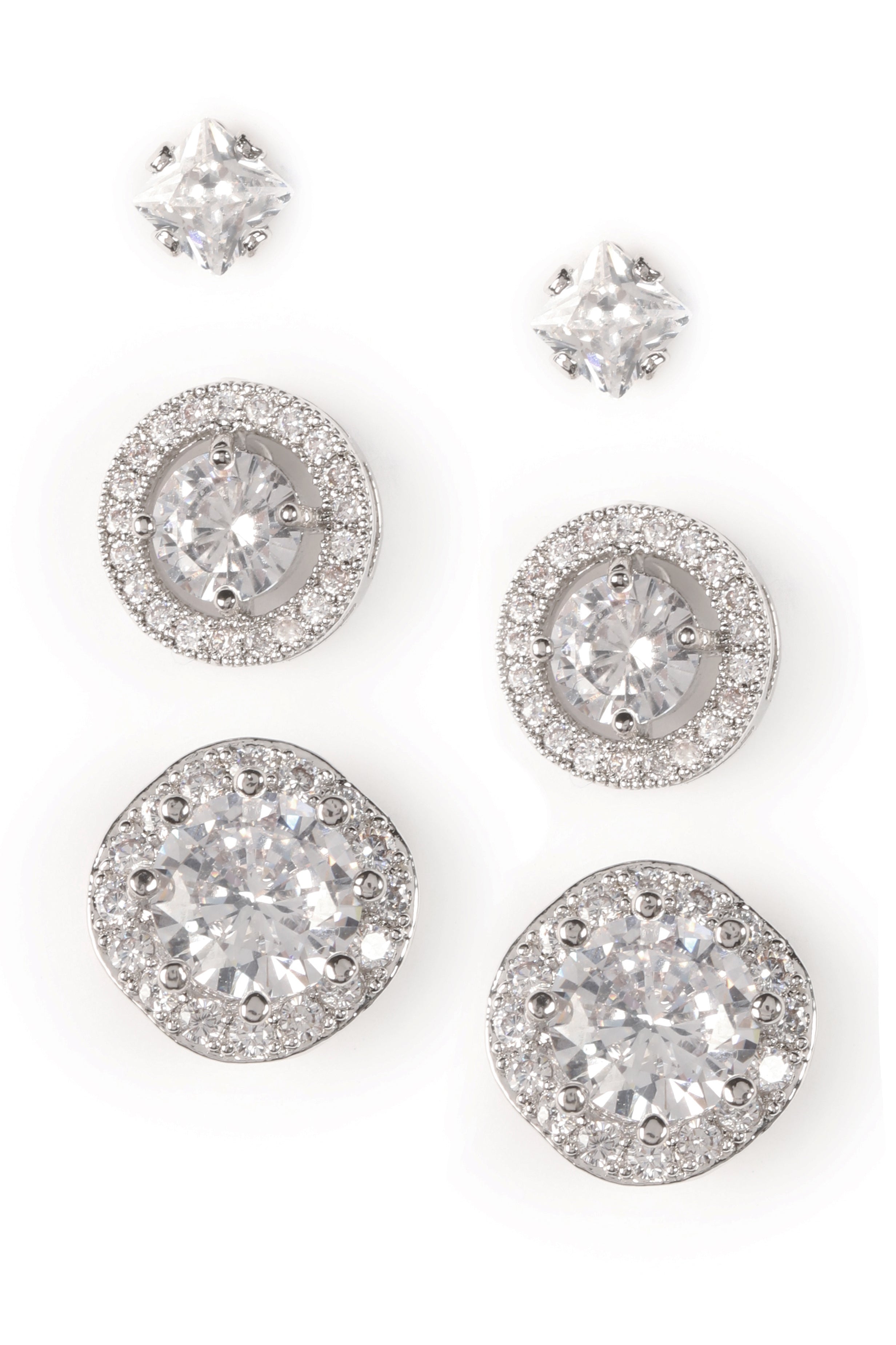 Gonna Be Different Earring Set - Silver