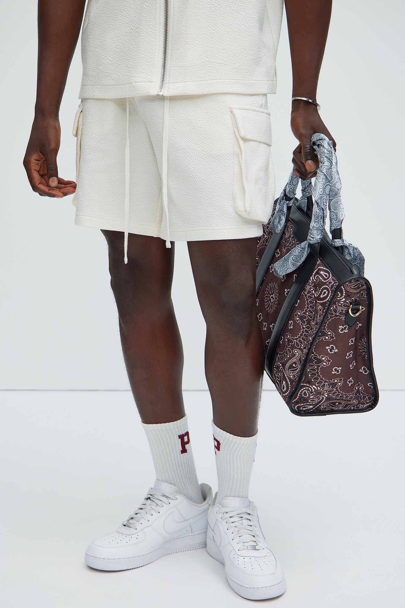 Lewis Relaxed Shorts - Cream