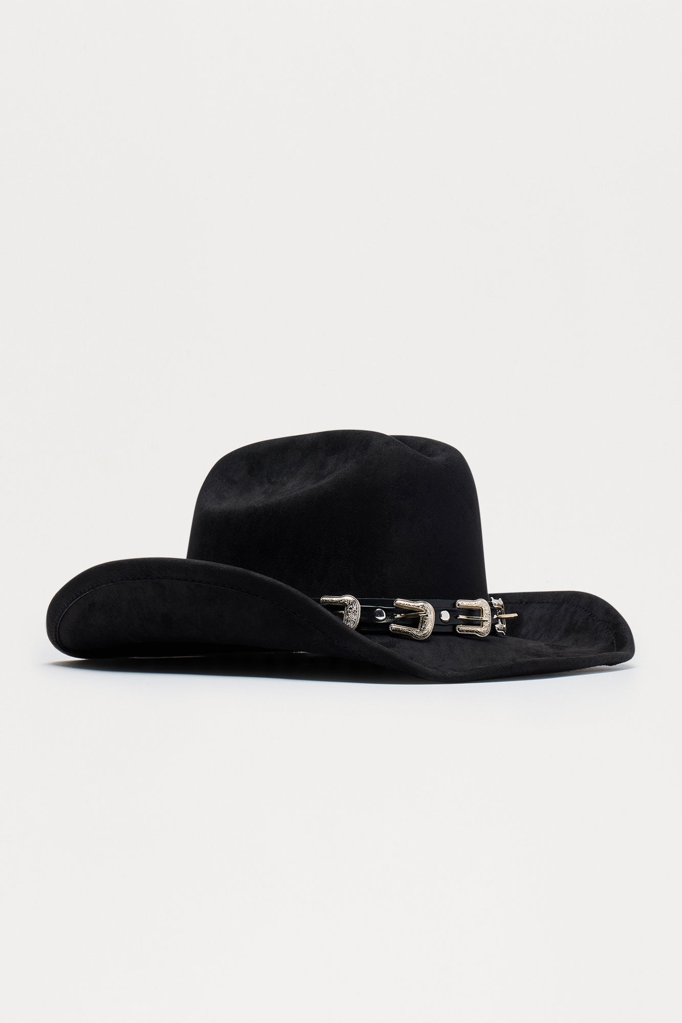 Buckle Up Babe Cowboy Hat - Black