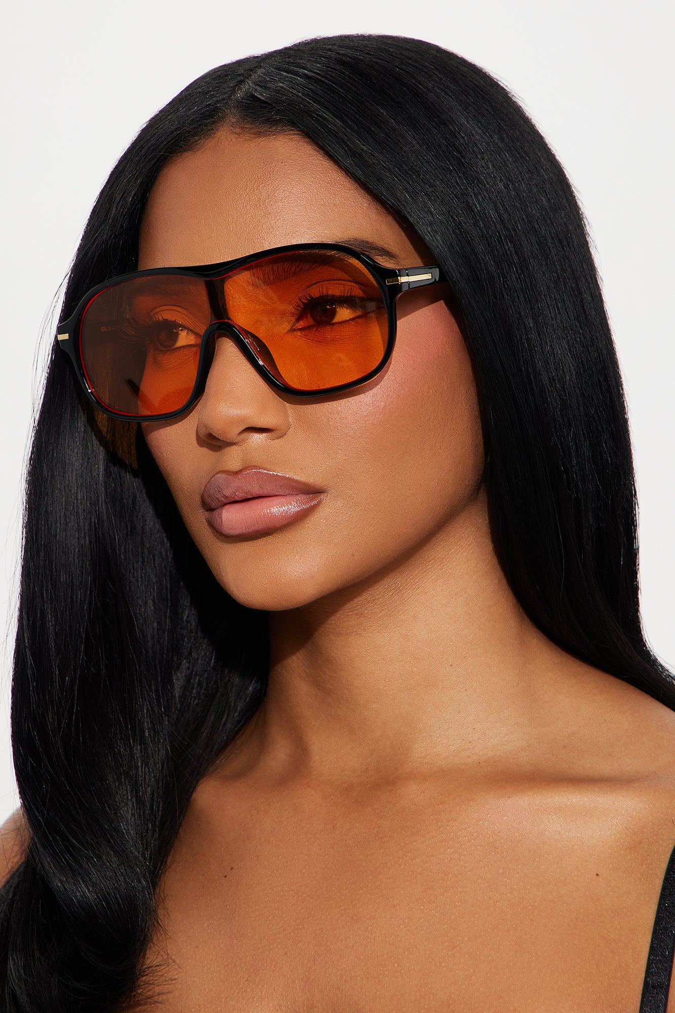Couldn't Help It Sunglasses - Orange/combo
