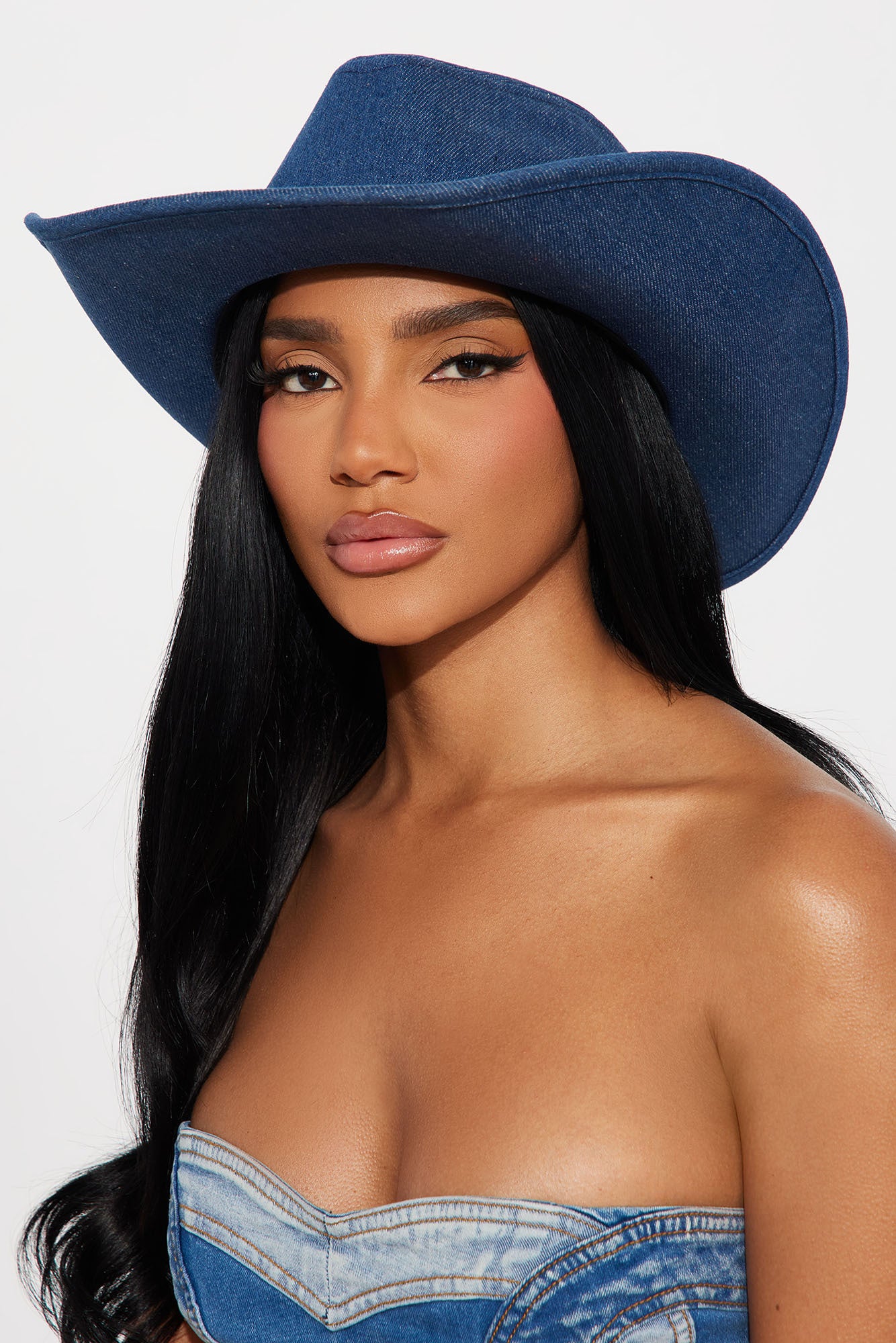 Rodeo Days Cowboy Hat - Dark Wash