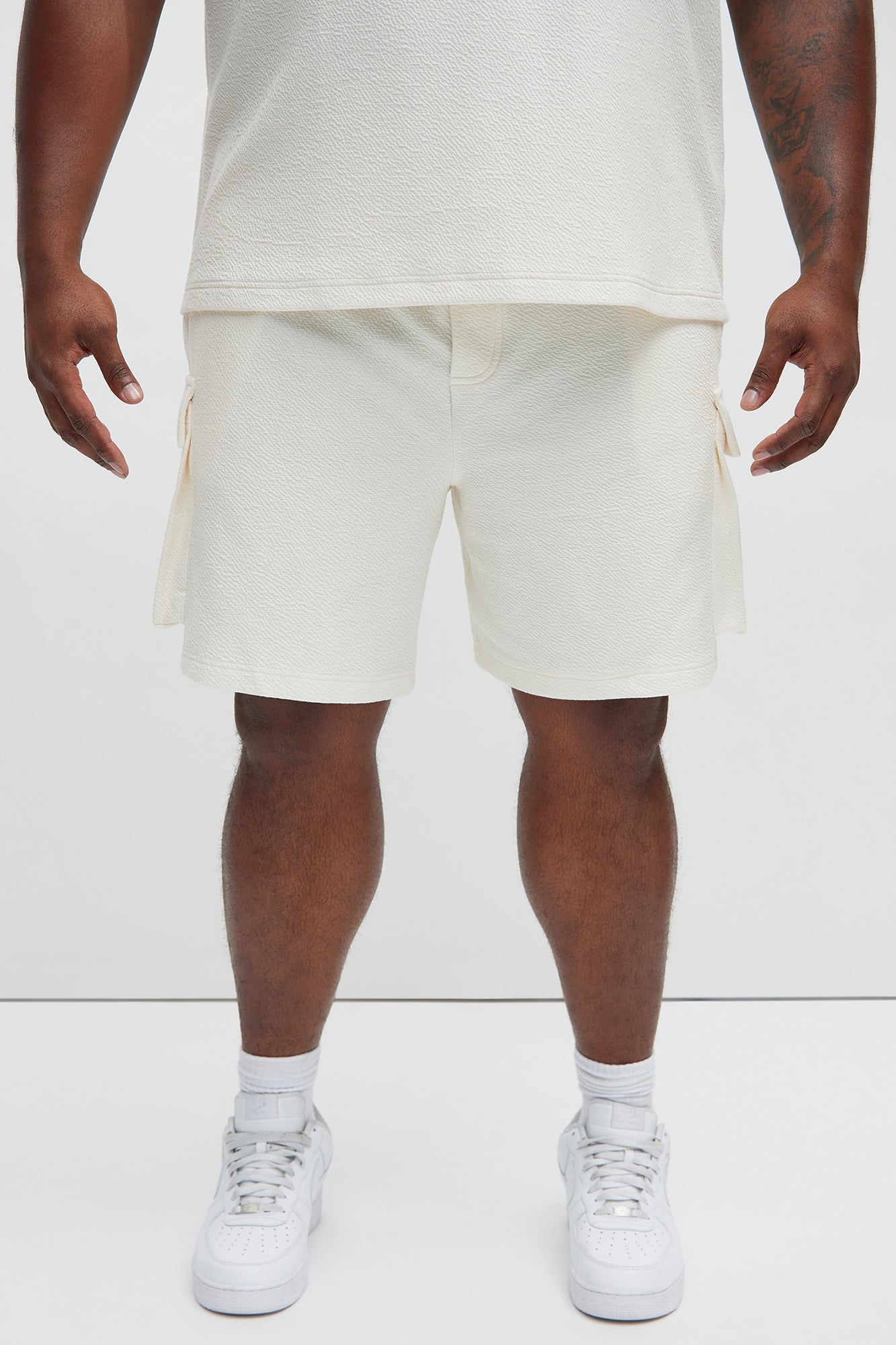 Lewis Relaxed Shorts - Cream