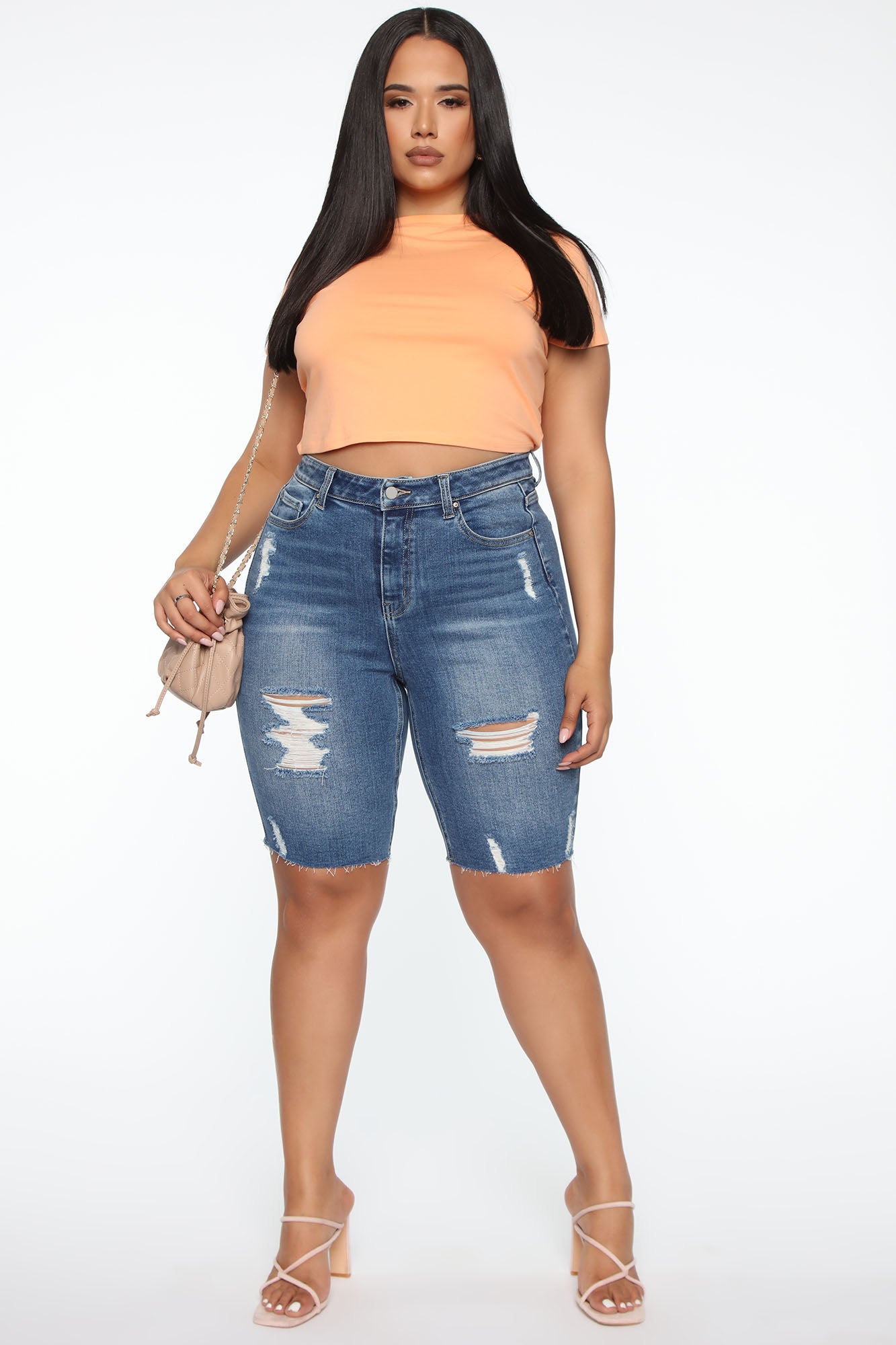 Robin Crop Top - Sherbet