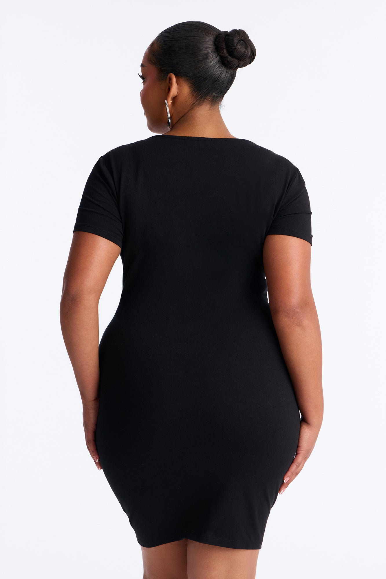 Marlee Double Lined Mini Dress - Black