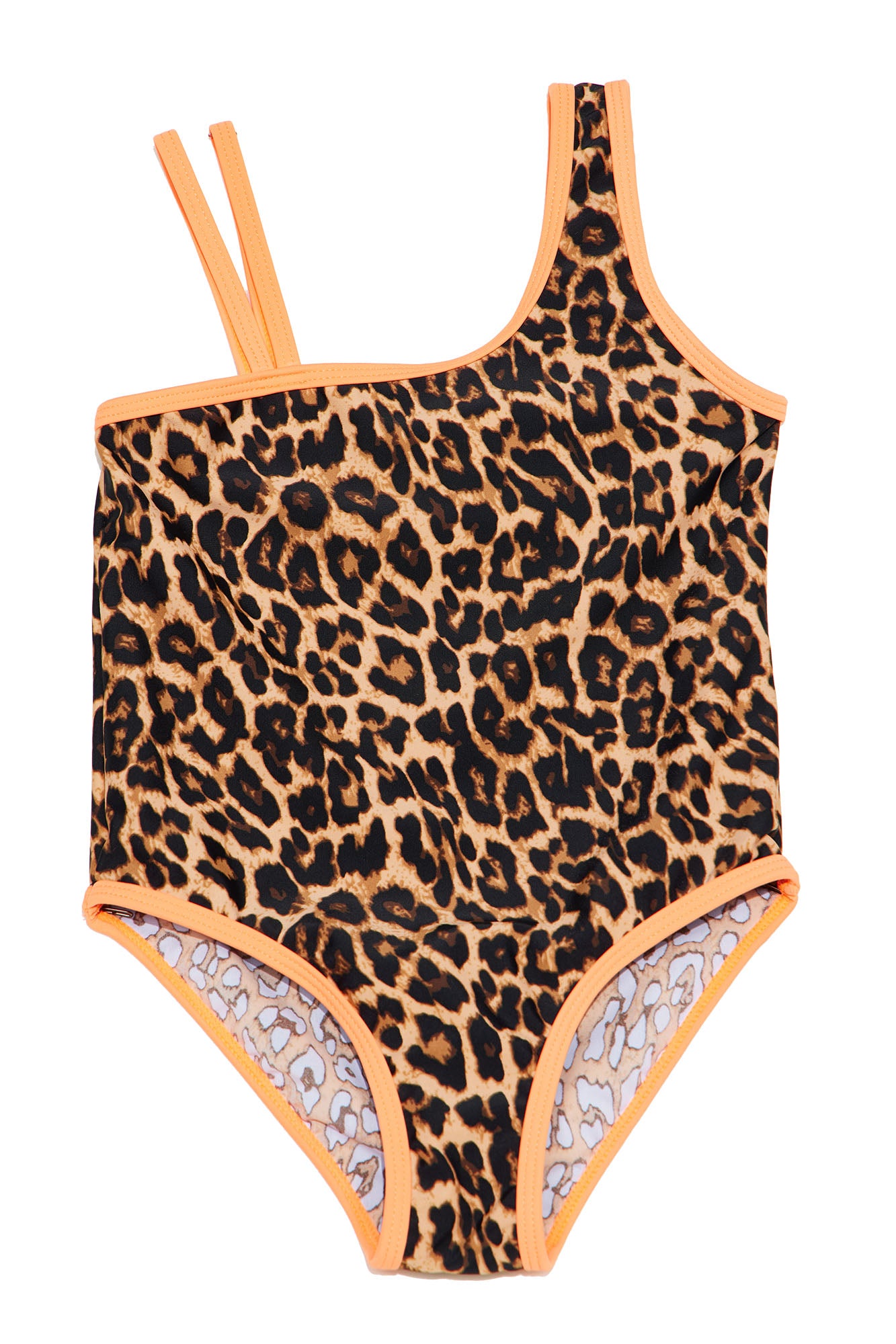 Mini Exclusive Things One Piece Leopard Swimsuit - Brown/combo